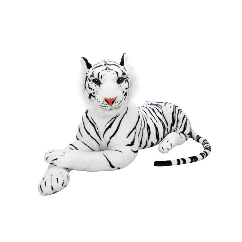 Beyaz Kaplan Peluş Beyaz Kaplan Peluş