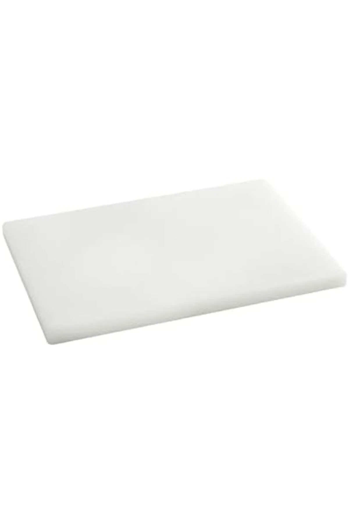 Beyaz Kesme Tahtası, Polietilen, 20mm (2cm Kalınlık) Kesim Takozu