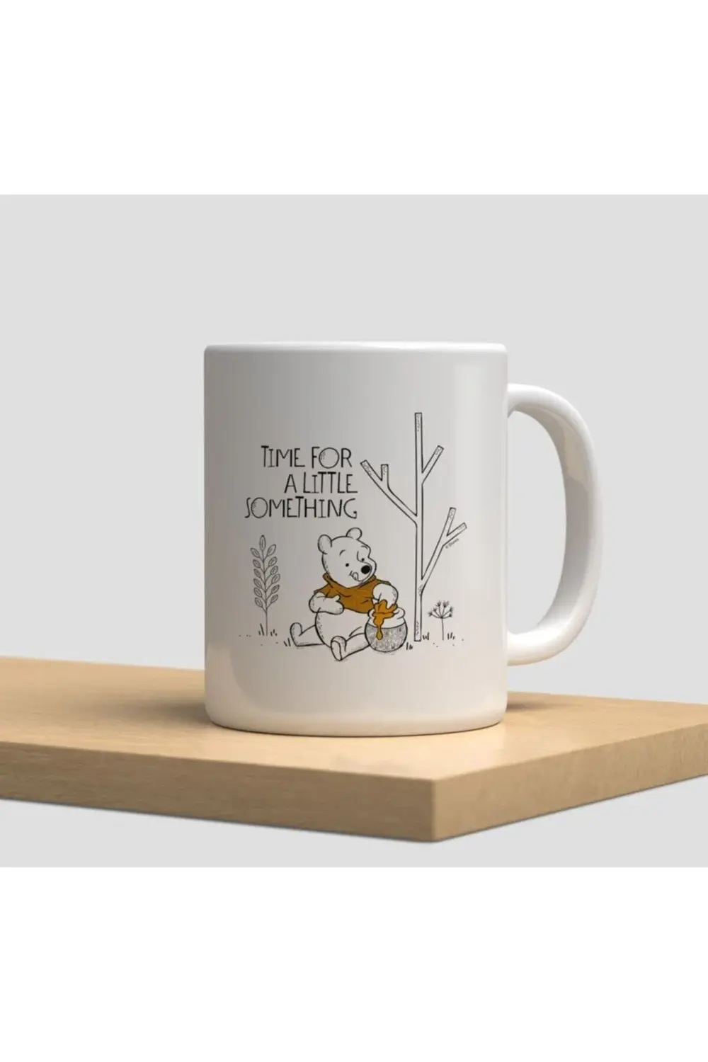 Beyaz Kupa Bardak A258 - Winnie The Pooh Arkadaşlık Dostluk Karde