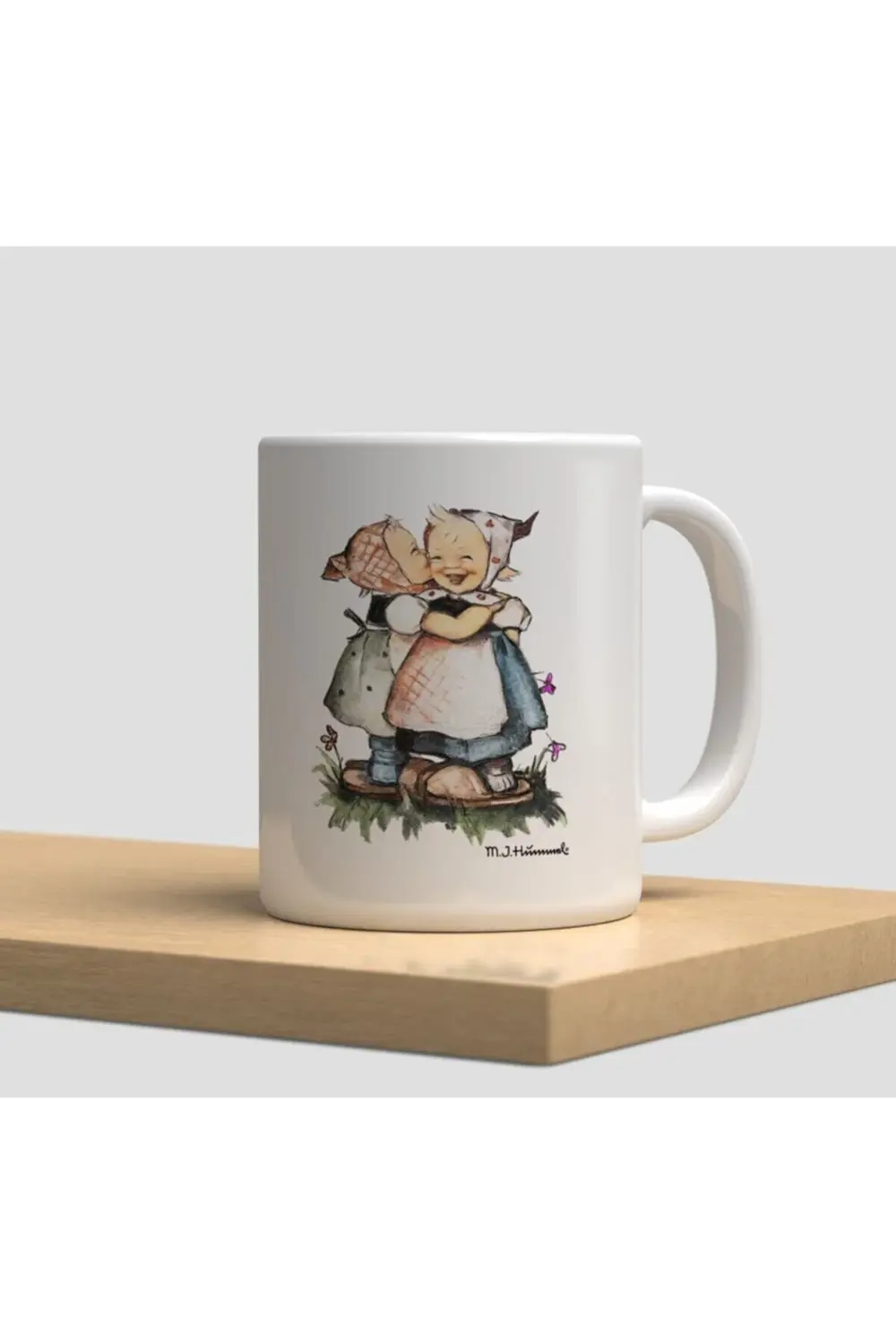 Beyaz Kupa Bardak A68 - Winnie The Pooh - Aşk Arkadaşlık Dostluk