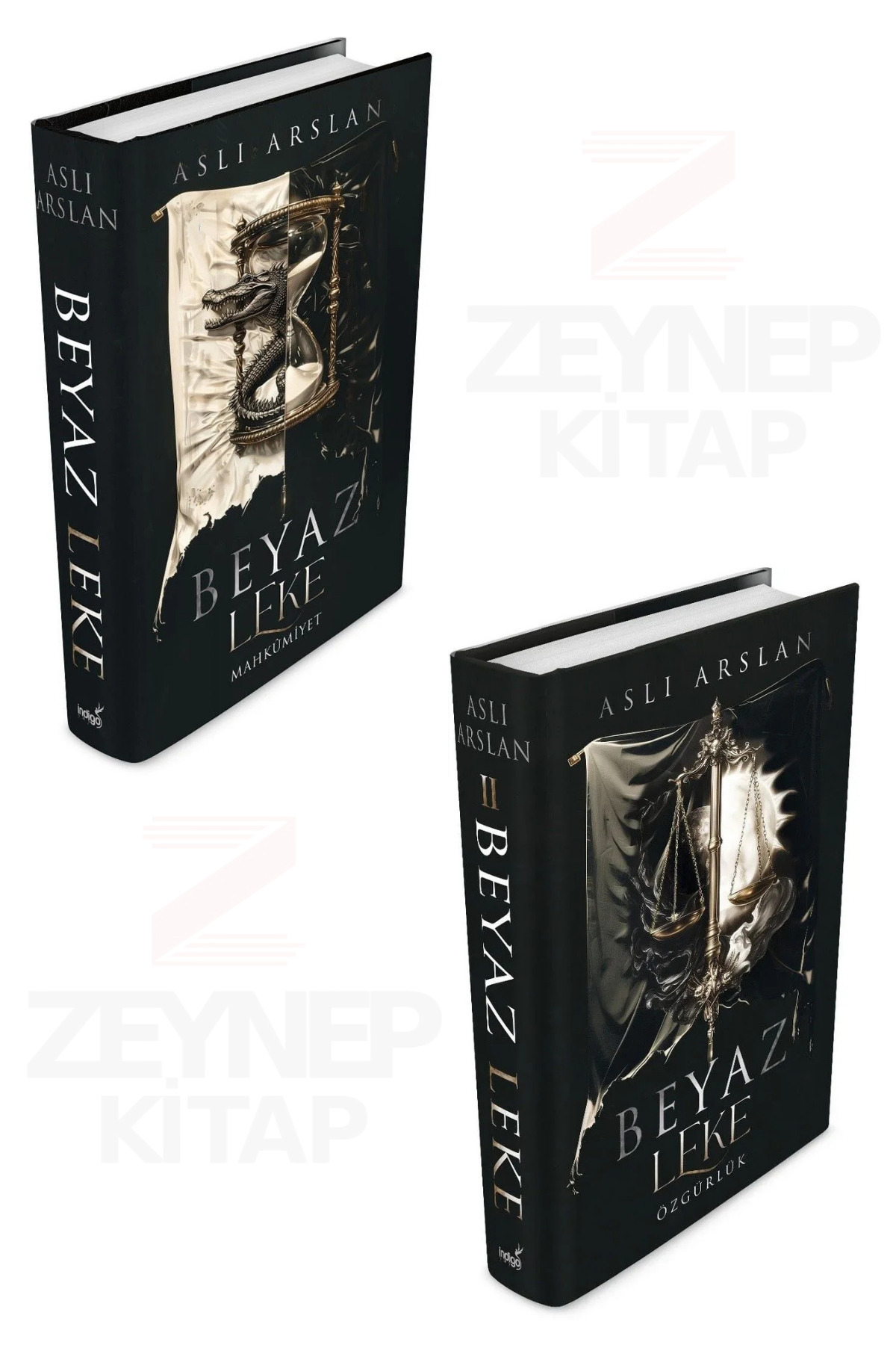 Beyaz Leke 1 Mahkumiyet / Beyaz Leke 2 Özgürlük Aslı Arslan 2 Kit