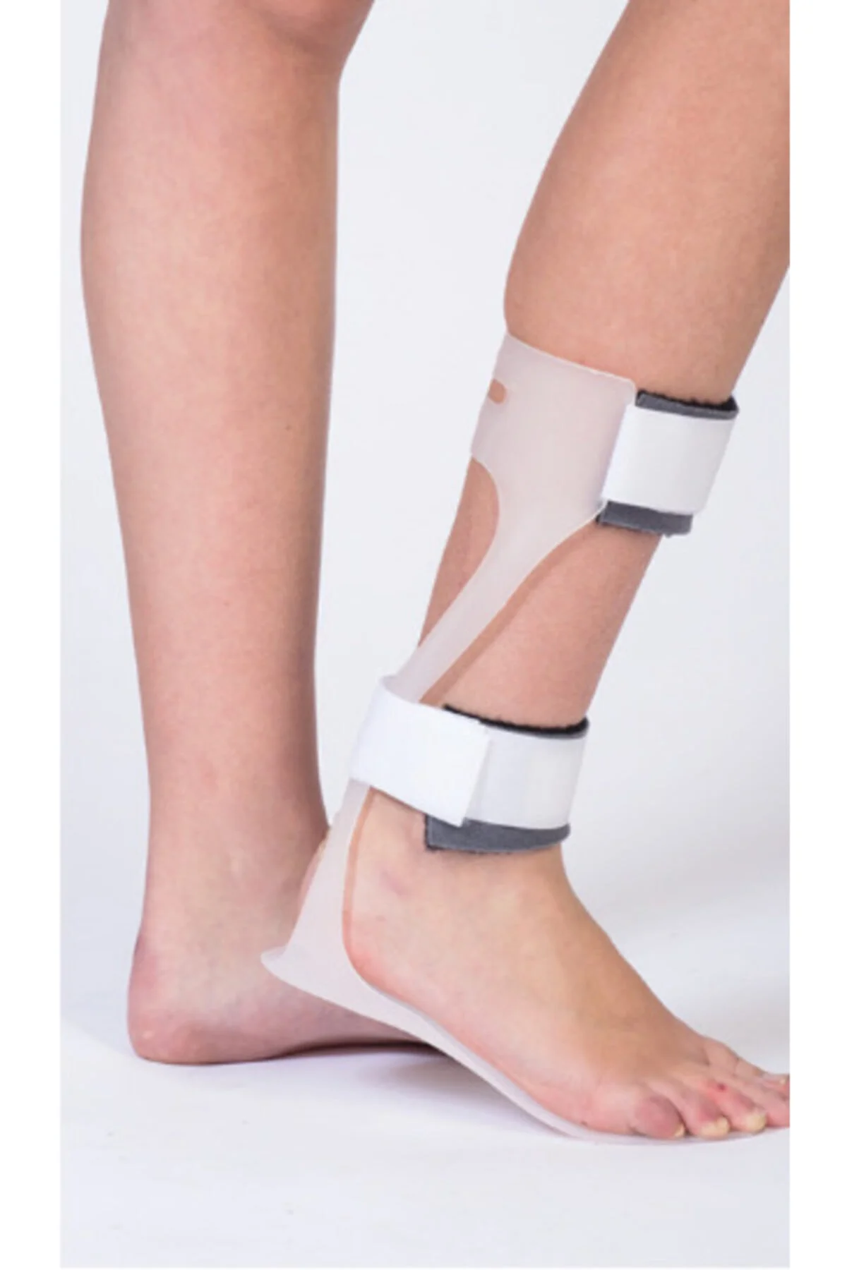 Beyaz Lüx Medikal Ortopedik Refleks Afo Düşük Ayak Bilekliği (sol