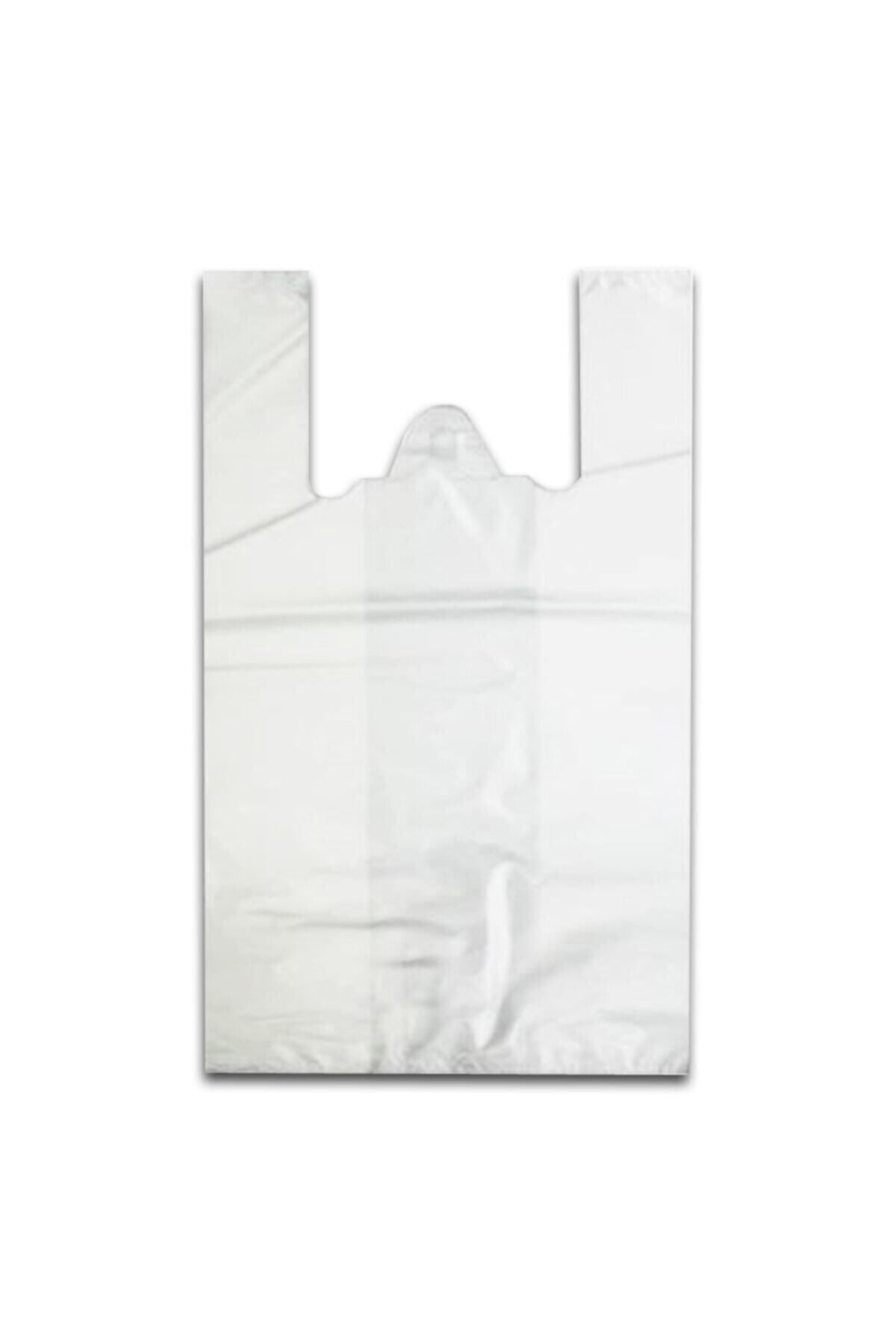 Yakutsan Beyaz Market Poşet Orta Boy 28X50 Cm
