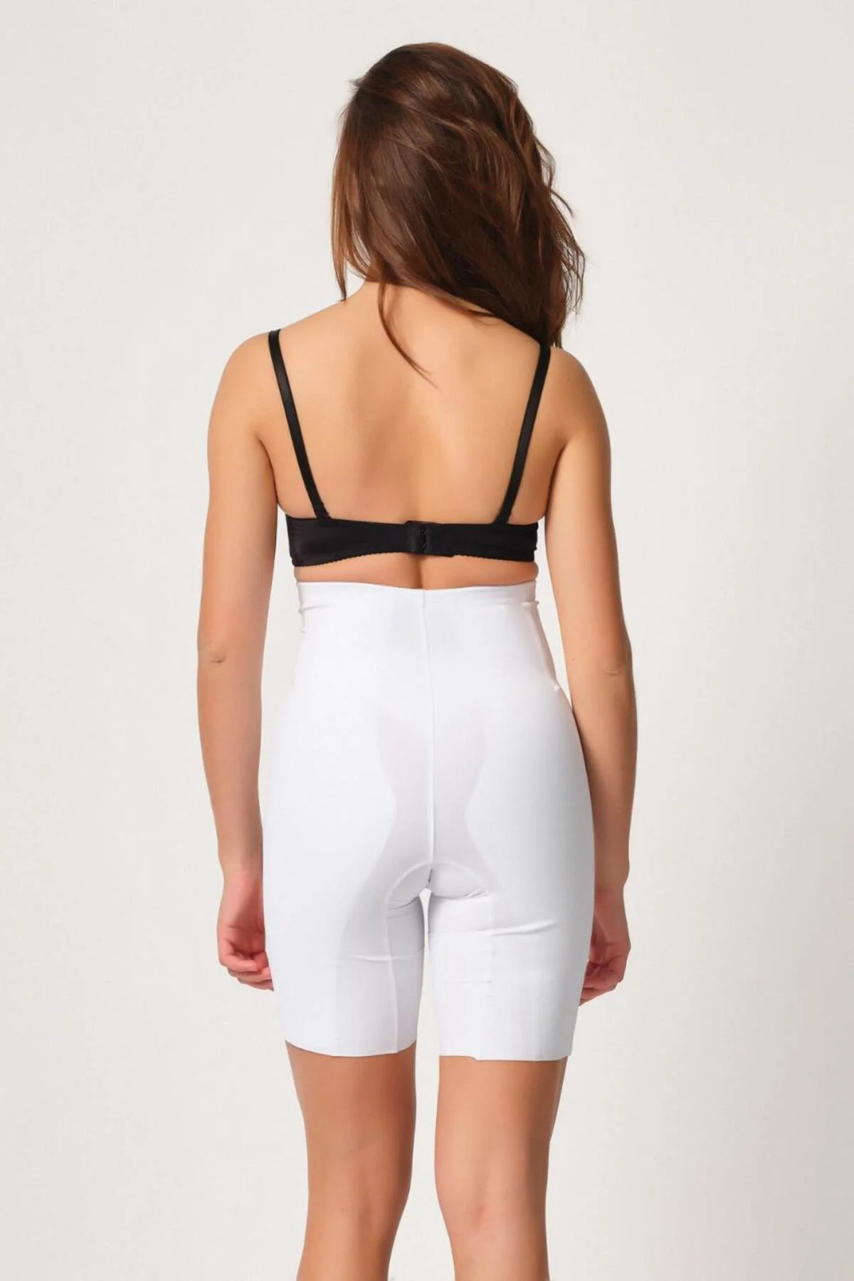 BEYAZ MI 2814 Double Yüksek Bel Boxer Lazer Korse