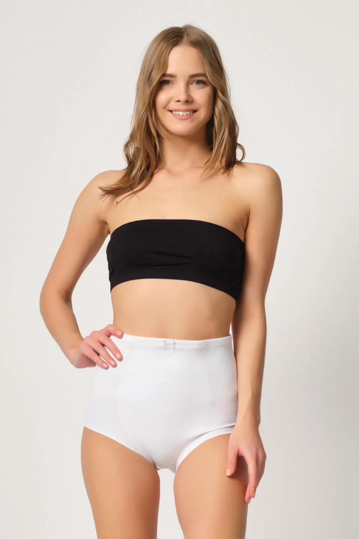 BEYAZ MI 2819 Slip Double Karın Toparlayıcı Lazer Korse