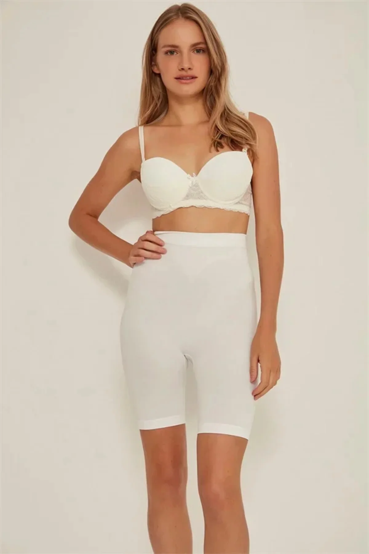 Beyaz MI 3005 Soft Uzun Paçalı Boxer Korse Fiyatı, Yorumları ve Özellikleri