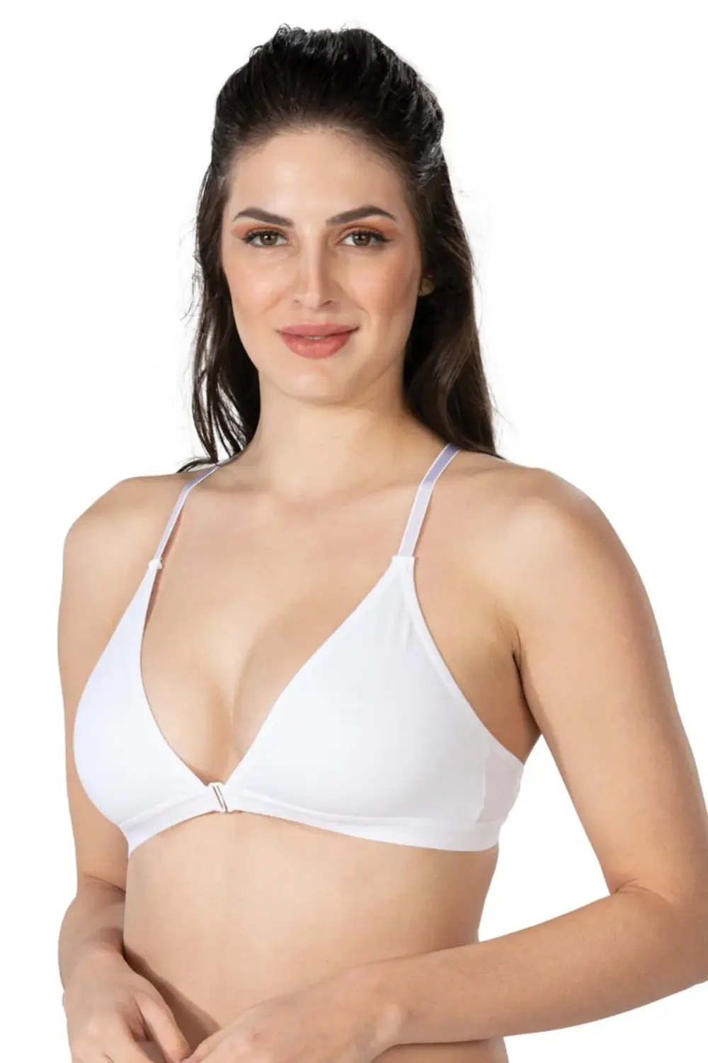 Pilelistore Beyaz Mı Emay 1416 Modal Cotton Önden Açmalı Sporcu Sütyen Pilelistore Beyaz Mı Emay 1416 Modal Cotton Önden Açmalı Sporcu Sütyen