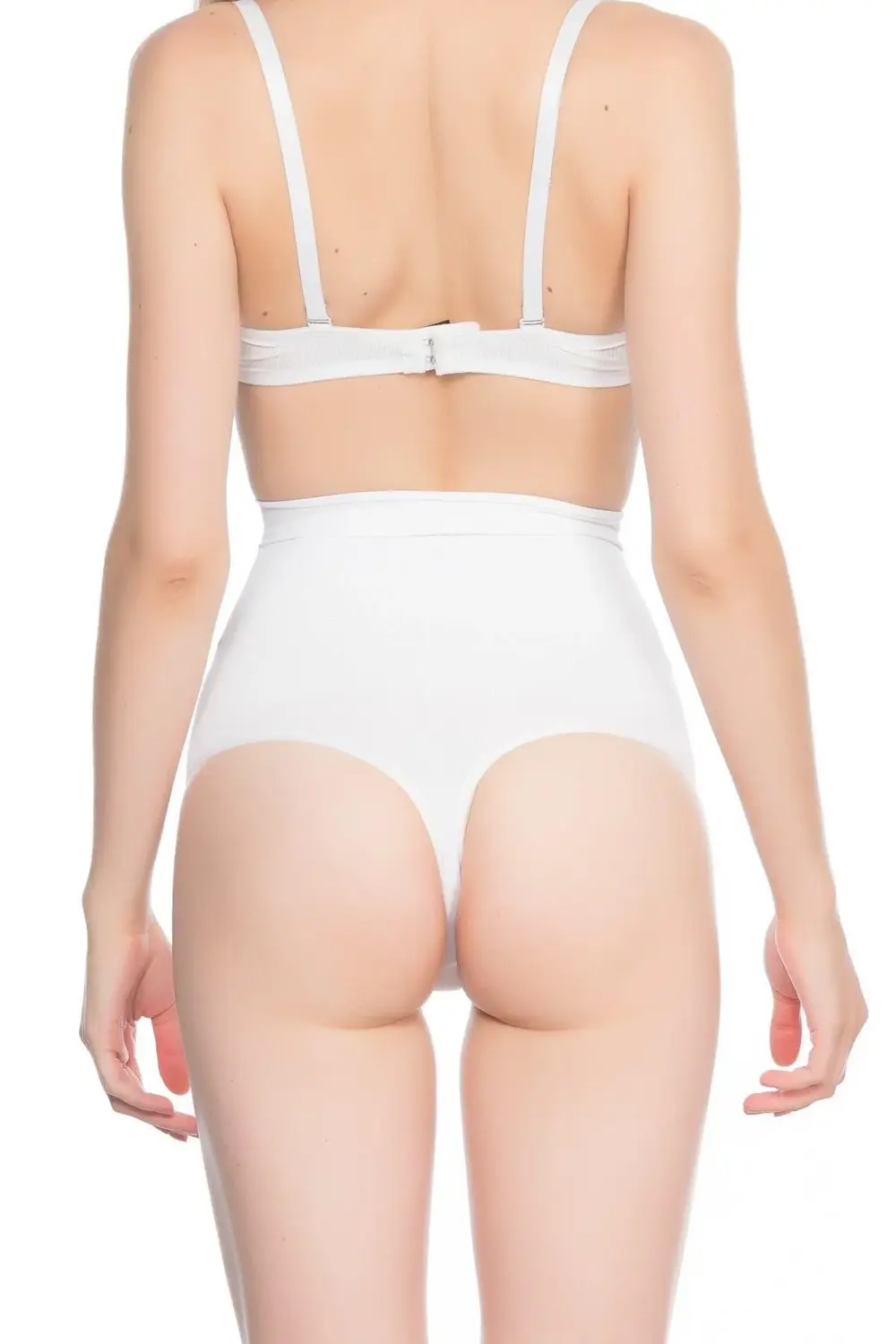 Beyaz Mı Emay 2054 Masajlı String Korse