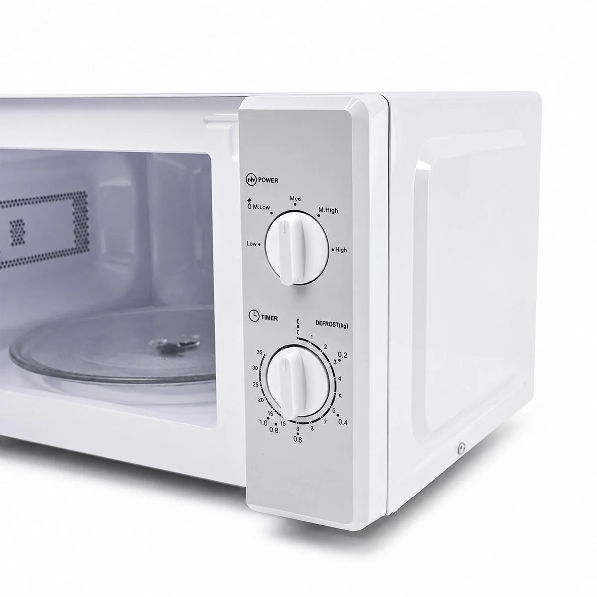 Beyaz Mikrodalga Fırın - Klasik Ön Panel - 20 Litre Kapasite Beyaz Mikrodalga Fırın - Klasik Ön Panel - 20 Litre Kapasite