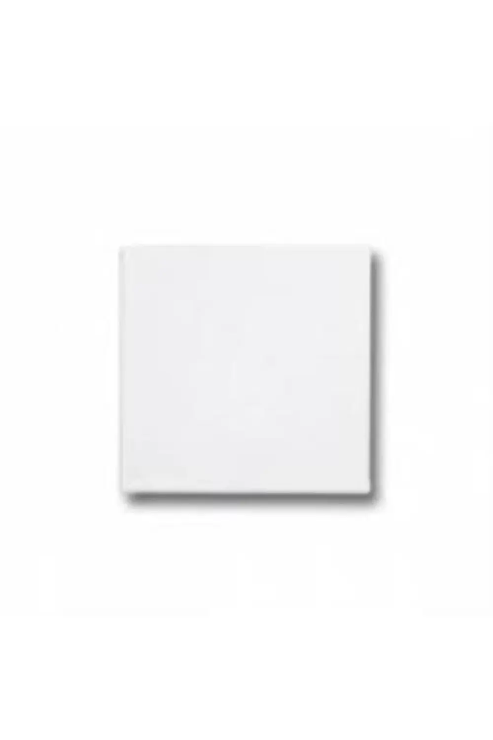 Beyaz Mini Tuval 14x14 cm