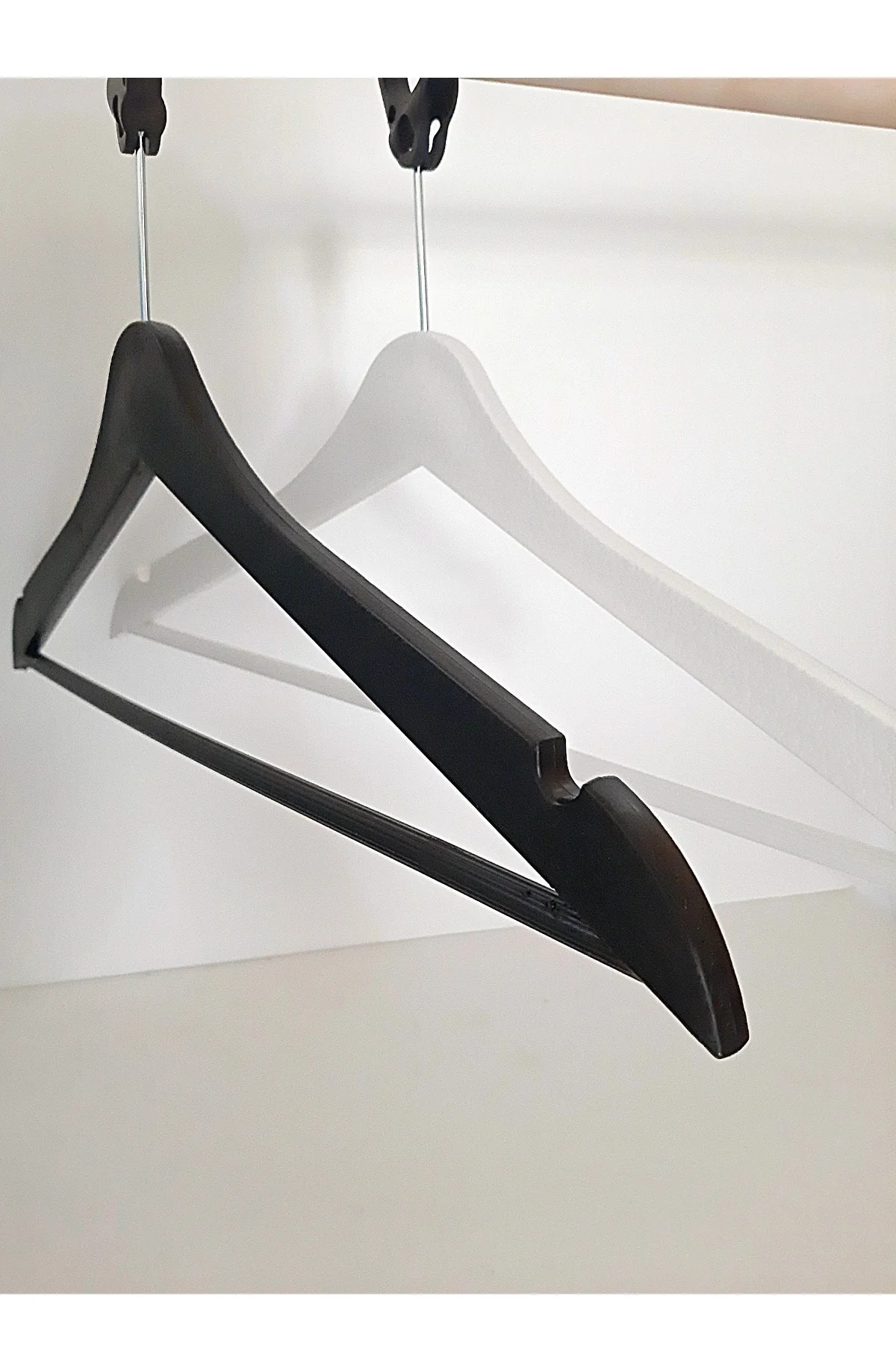 Beyaz Otel Askısı Kalın Beyaz Otel Askısı