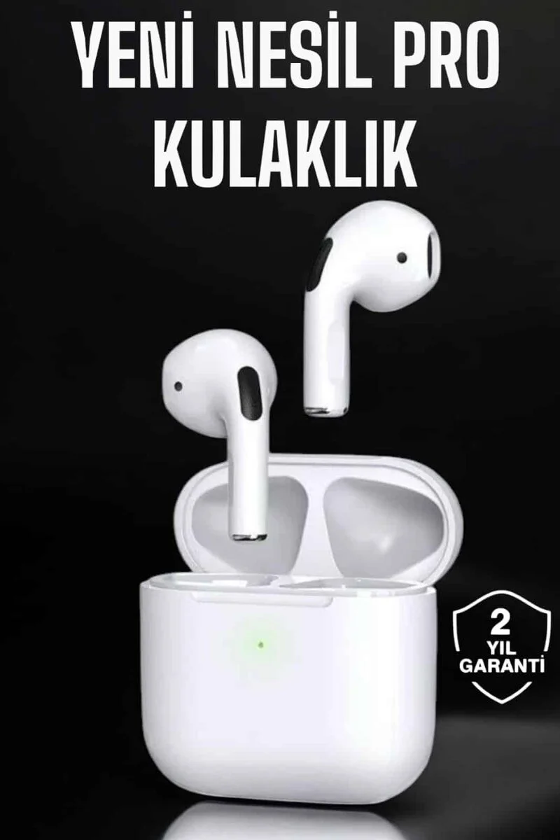 Beyaz Pro Bluetooth Kulaklık - Aktif Gürültü Önleme (ANC) ve Yüksek Ses Kalitesi