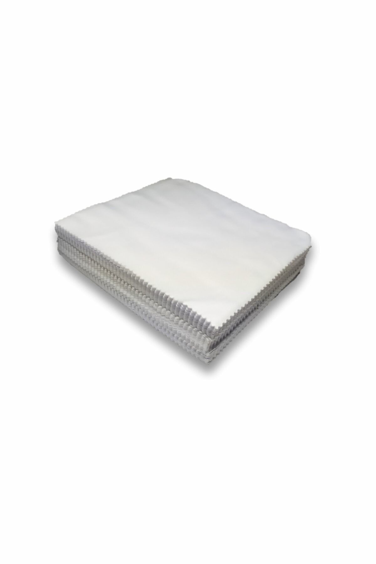 Lionel Beyaz Renk 100 Adet Mikrofiber Gözlük Temizleme Bezi