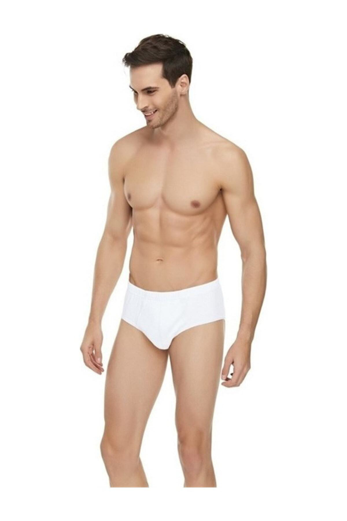 Tutku Elit Beyaz Renk 3 Adet Slip Külot