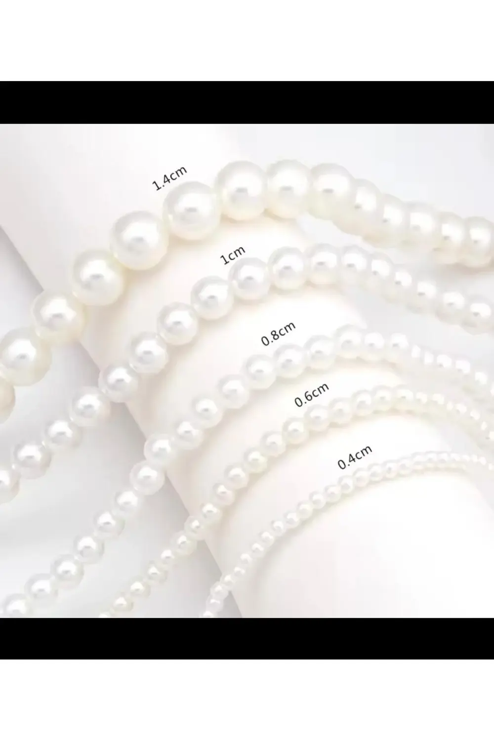 BEYAZ RENK 8 MM İNCİ ZARİF KOLYE