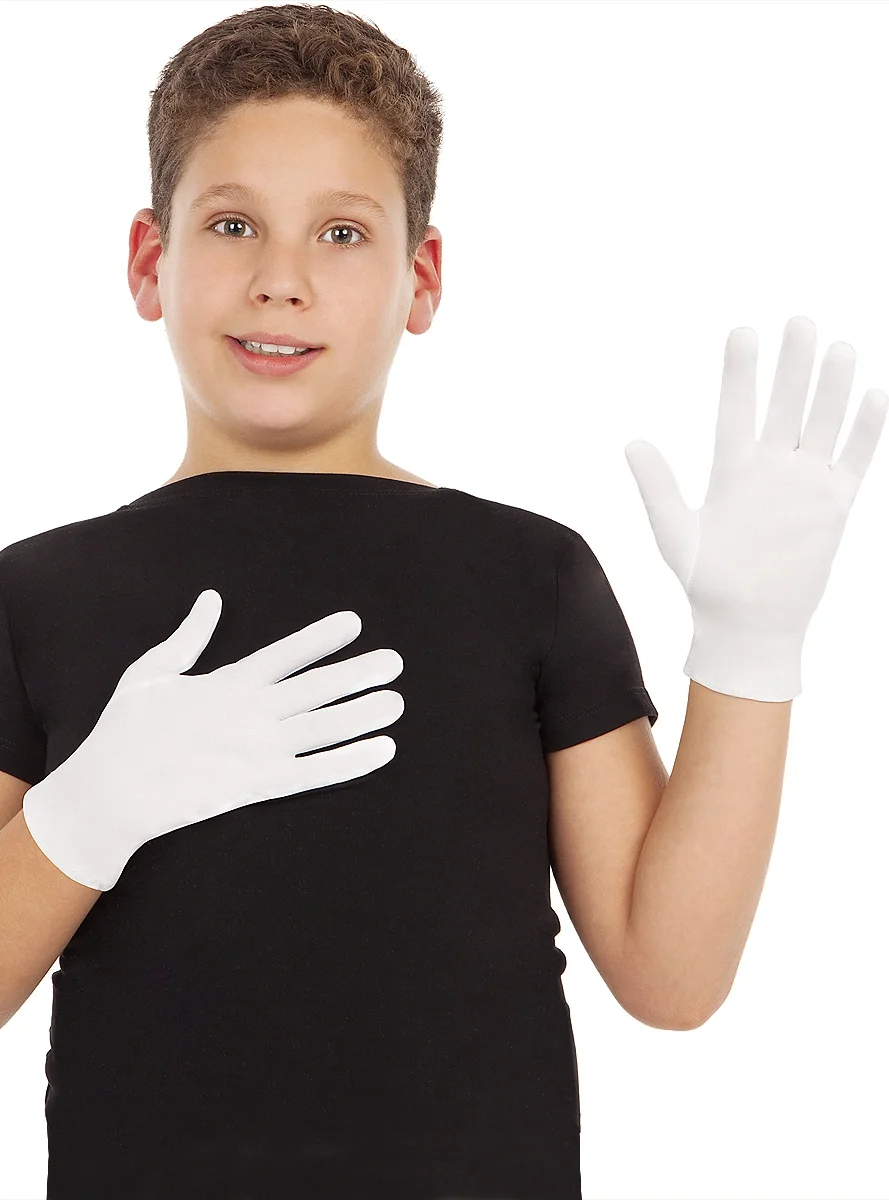 Beyaz Renk Çocuk Boy Likralı Pandomim Eldiveni Bx40 Fiyatı, Yorumları ve Özellikleri