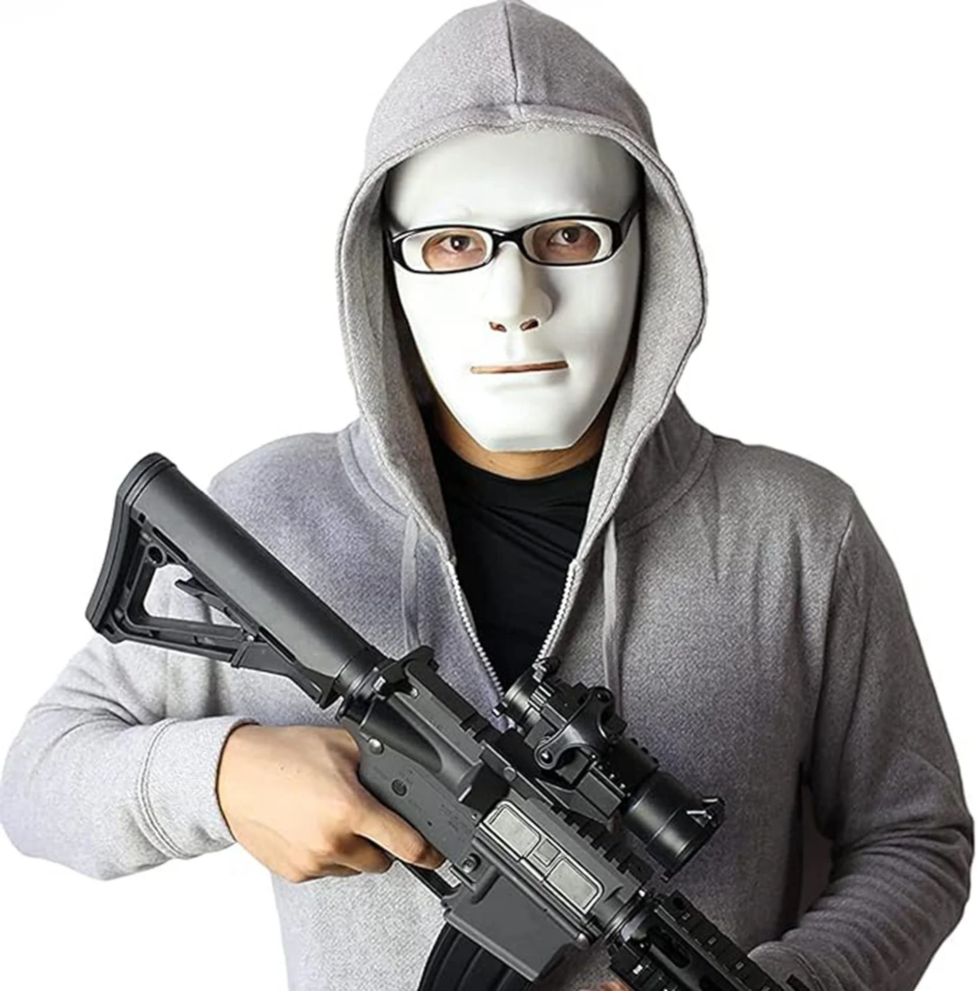 Beyaz Renk Hip Hop Anonim Jabbawockeez Dans Maskesi 18x19 Cm Bx40 Fiyatı, Yorumları ve Özellikleri