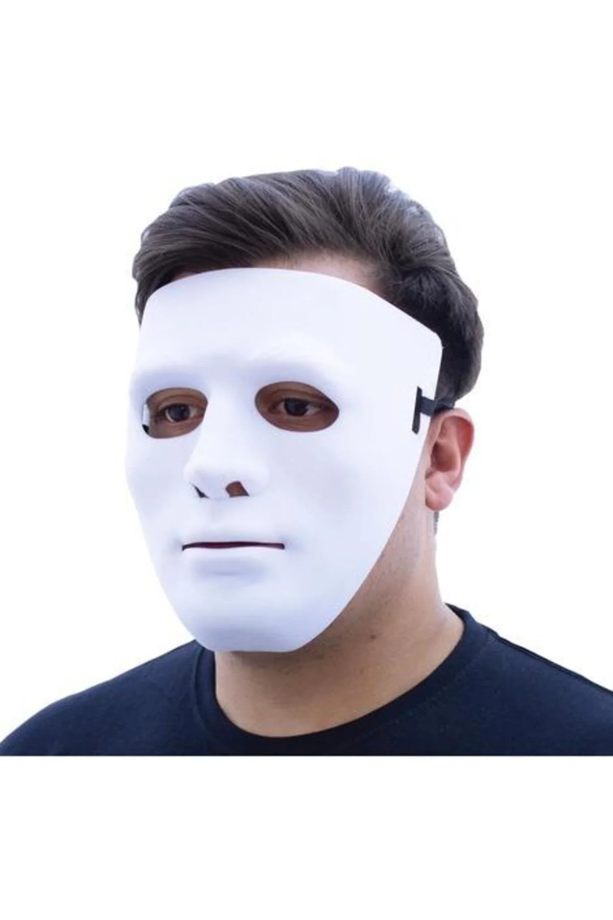 Beyaz Renk Hip Hop Anonim Jabbawockeez Dans Maskesi 18x19 cm  GO506089Gosa4606