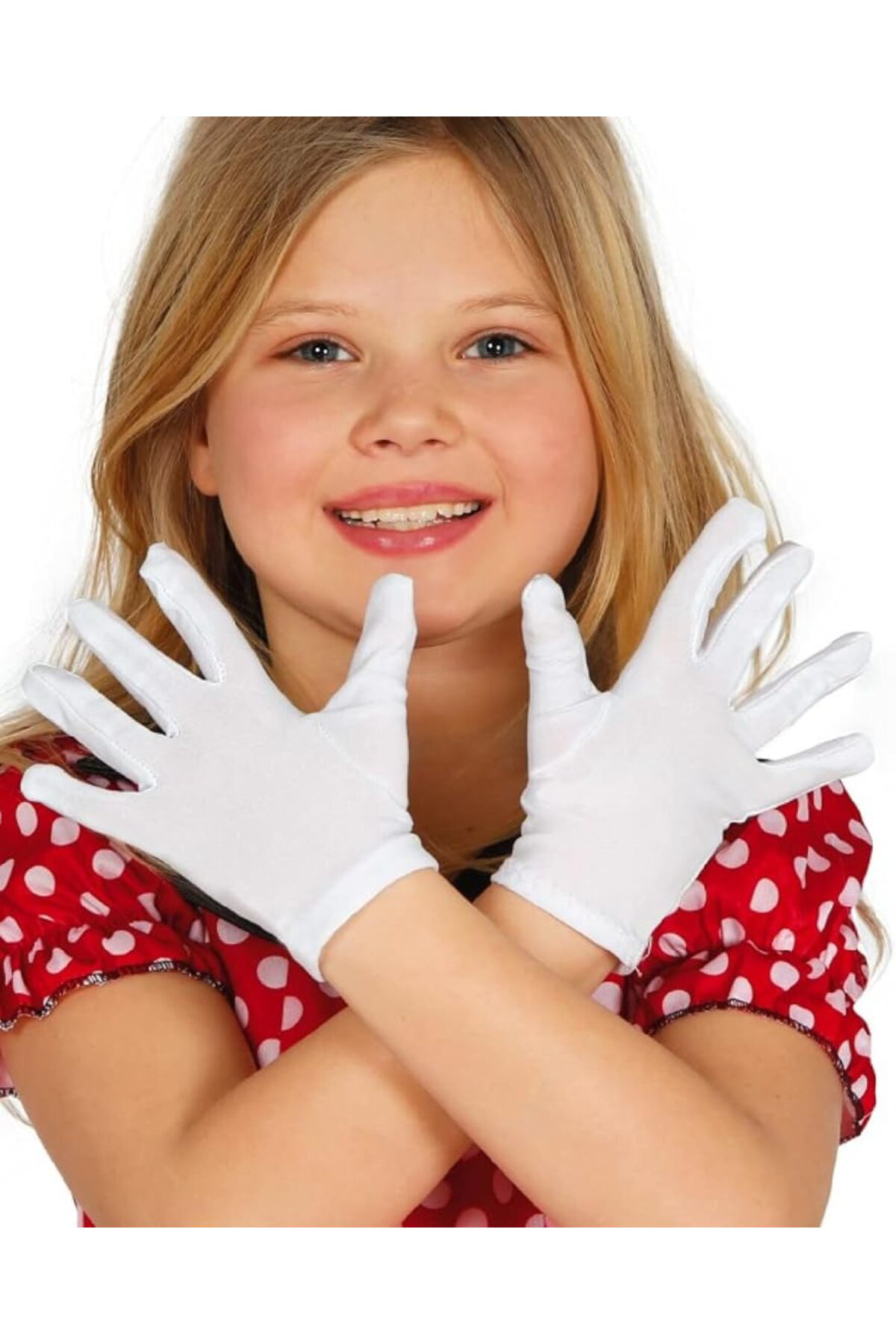 Ok Aksesuar Beyaz Renk Likralı 23 Nisan 29 Ekim 19 Mayıs Gösteri Bando Eldive