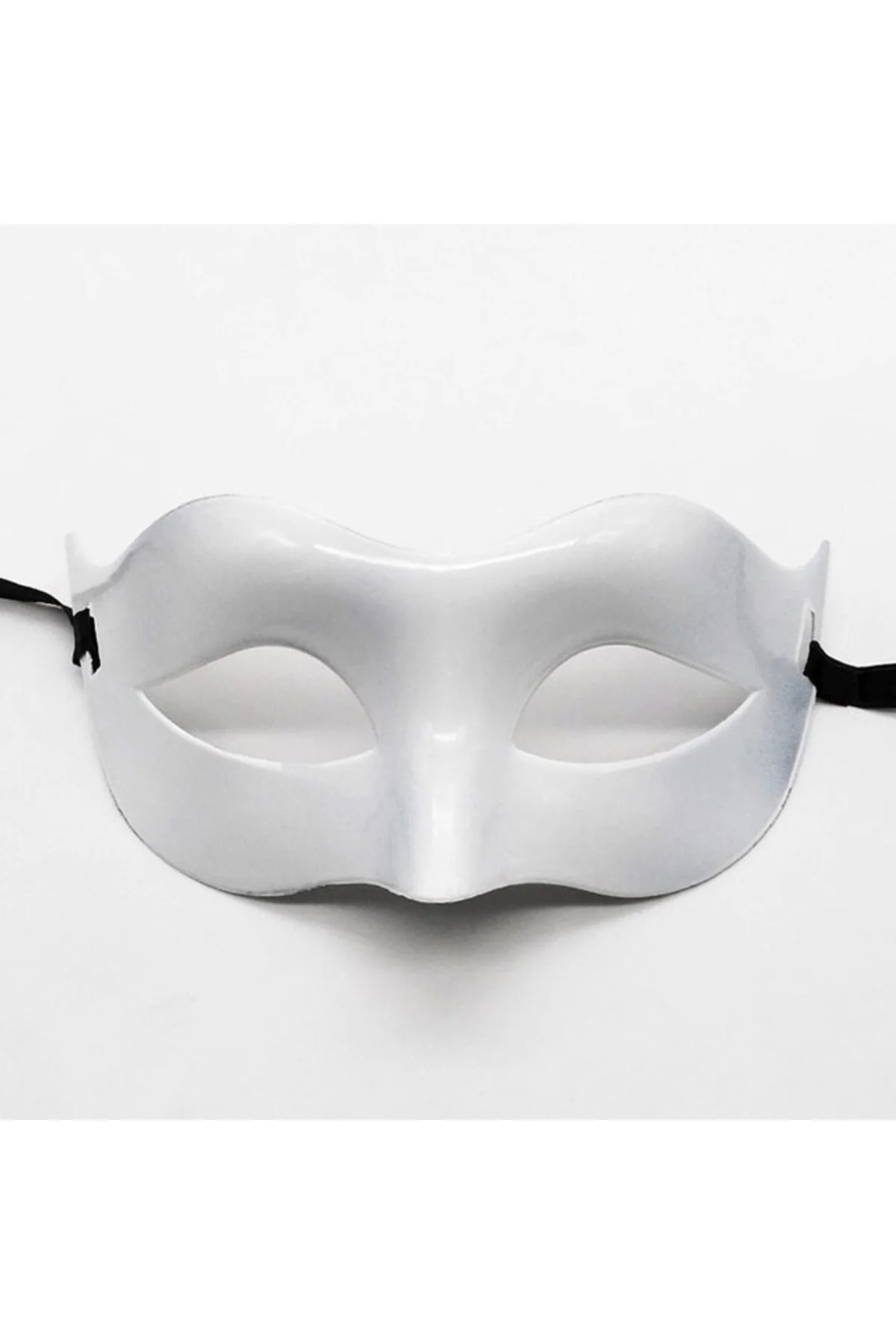Beyaz Renk Masquerade Kostüm Partisi Venedik Balo Maskesi  GO5060
