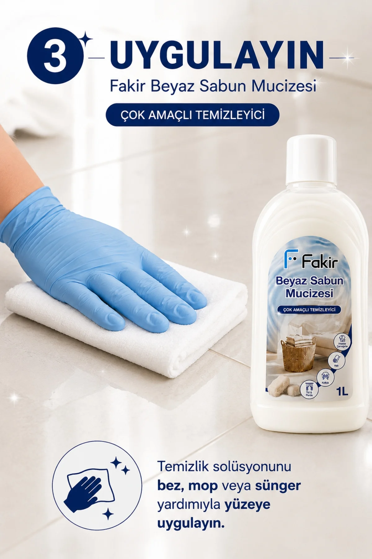 Beyaz Sabun Mucizesi Çok Amaçlı Temizleyici 1 Litre – Halı, Koltuk, Perde, Sert Zemin ve Hassas Çamaşırlar İçin Beyaz Sabun Mucizesi Çok Amaçlı Temizleyici 1 Litre – Halı, Koltuk, Perde, Sert Zemin ve Hassas Çamaşırlar İçin