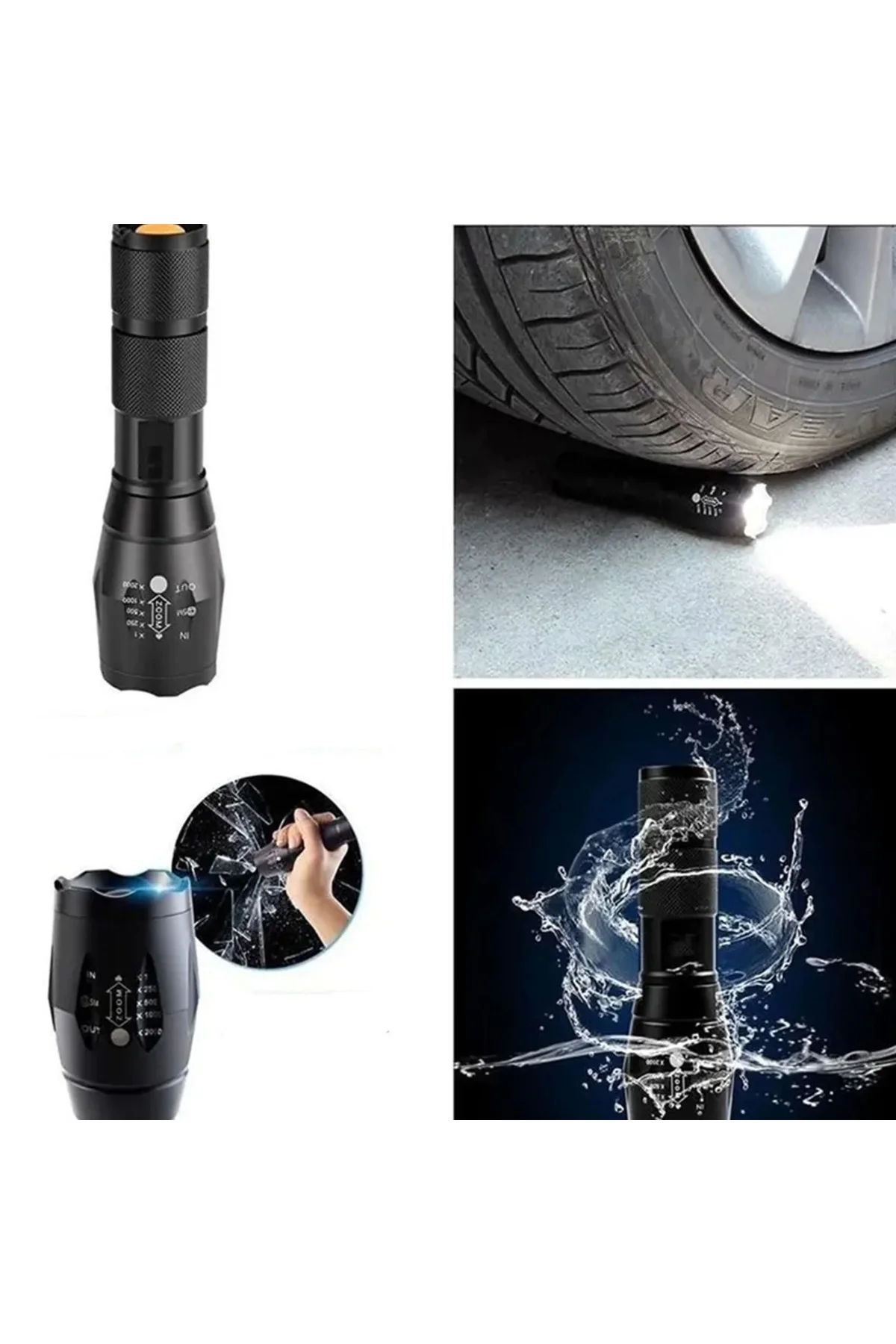 Beyaz , Sarı Ve Mor Renk Aydınlatma Q5 Led Wt-610 - Görsel 2