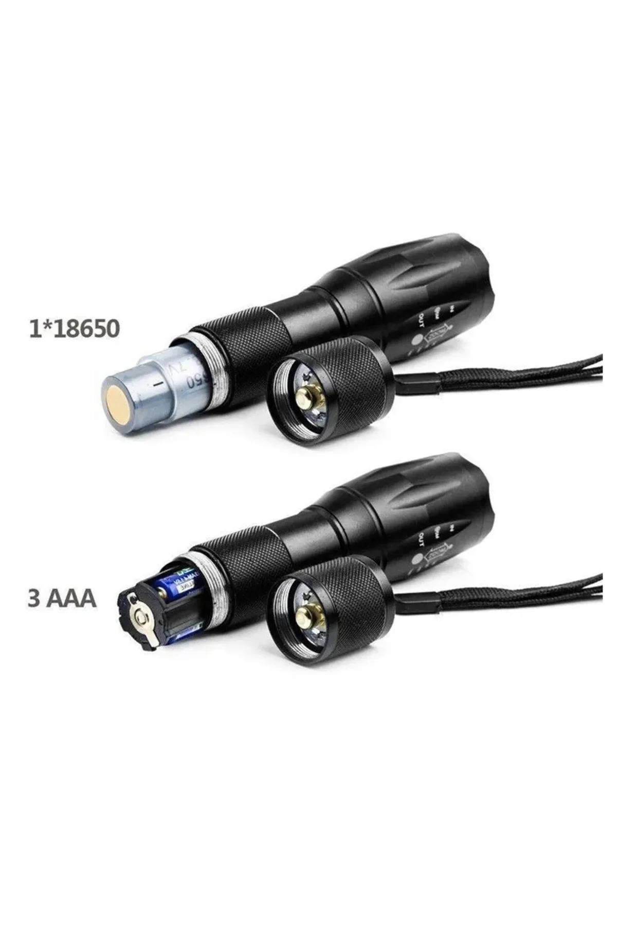 BEYAZ , SARI VE MOR RENK AYDINLATMA Q5 LED WATTON WT-610 Siyah