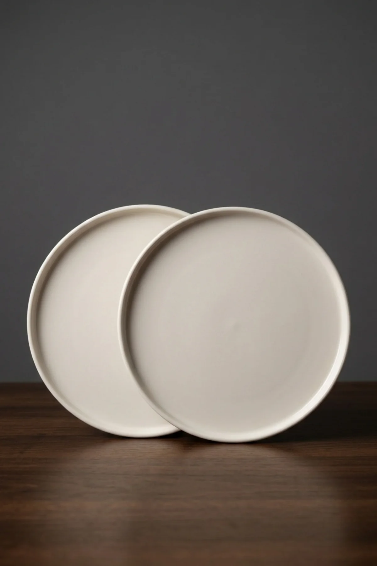 Beyaz Stackable Servis Tabağı 27 Cm 2 Adet 006