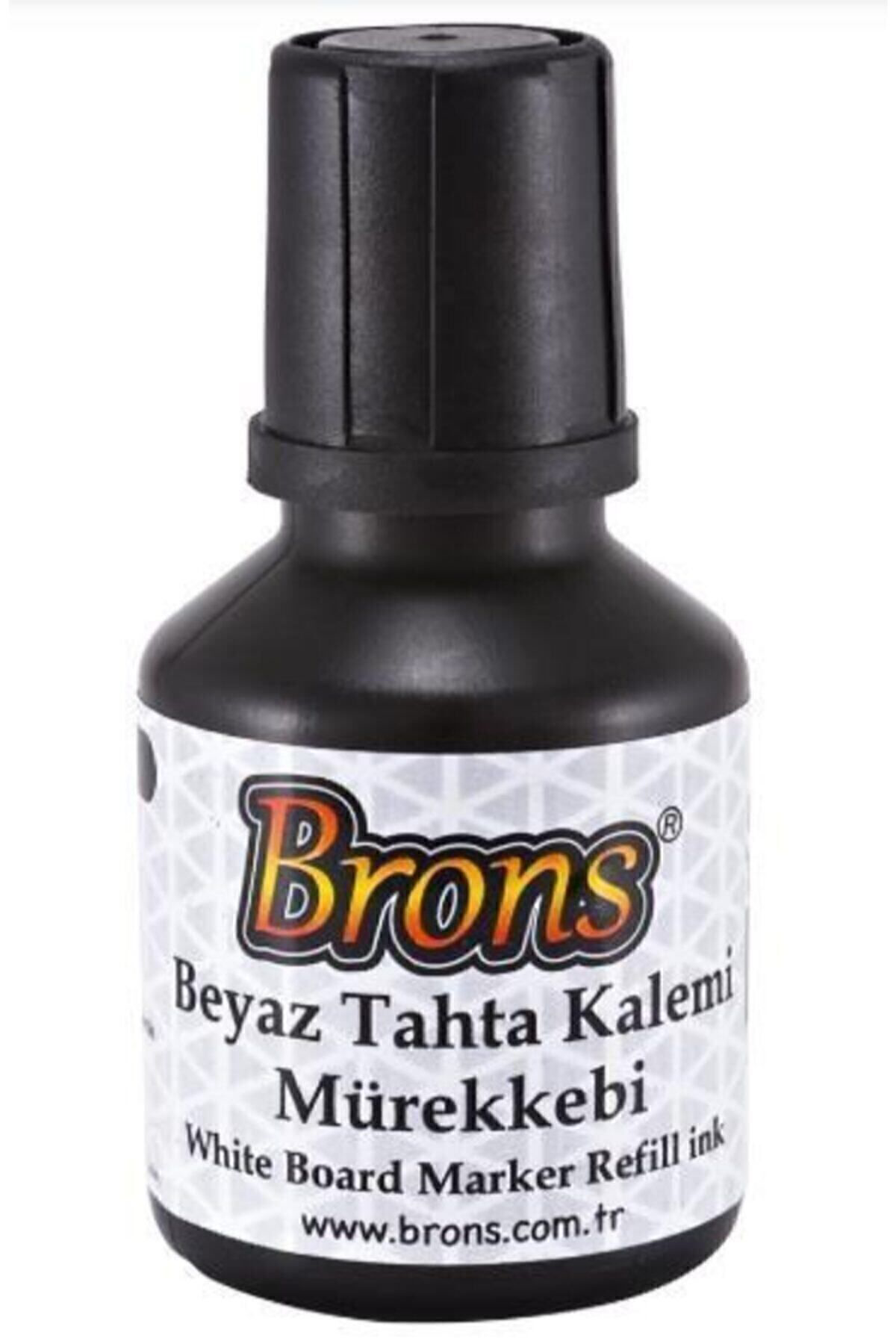 Brons Beyaz Tahta Kalemi Mürekkebi Siyah-Mavi-Kırmızı 30 Cc