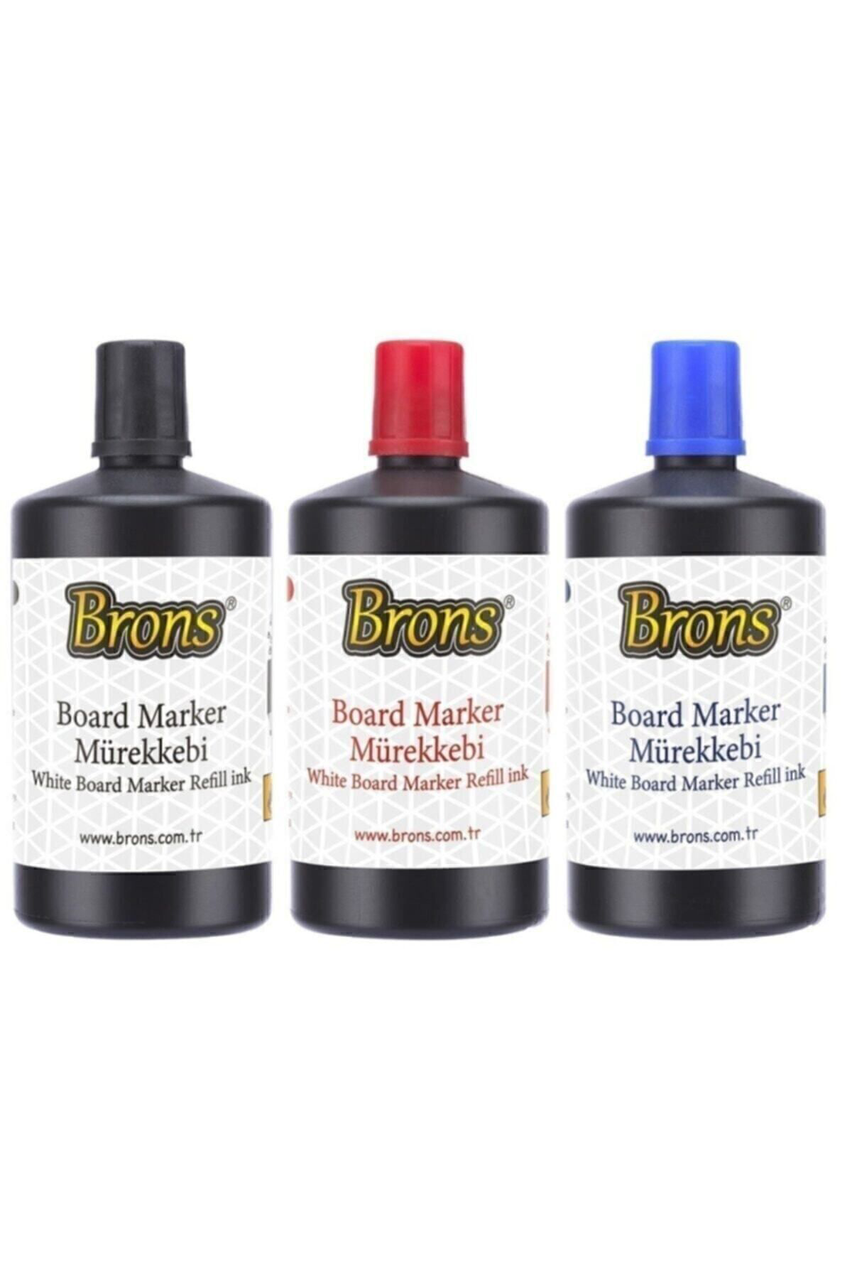 Beyaz Tahta Kalemi Mürekkebi 250cc 3'lü Tx