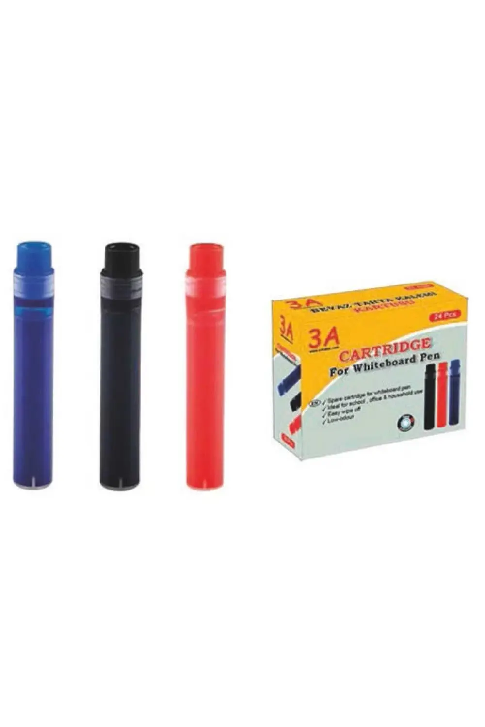 Beyaz Tahta Kalemi Tüpü 24 Lü Kutu Kartuş
