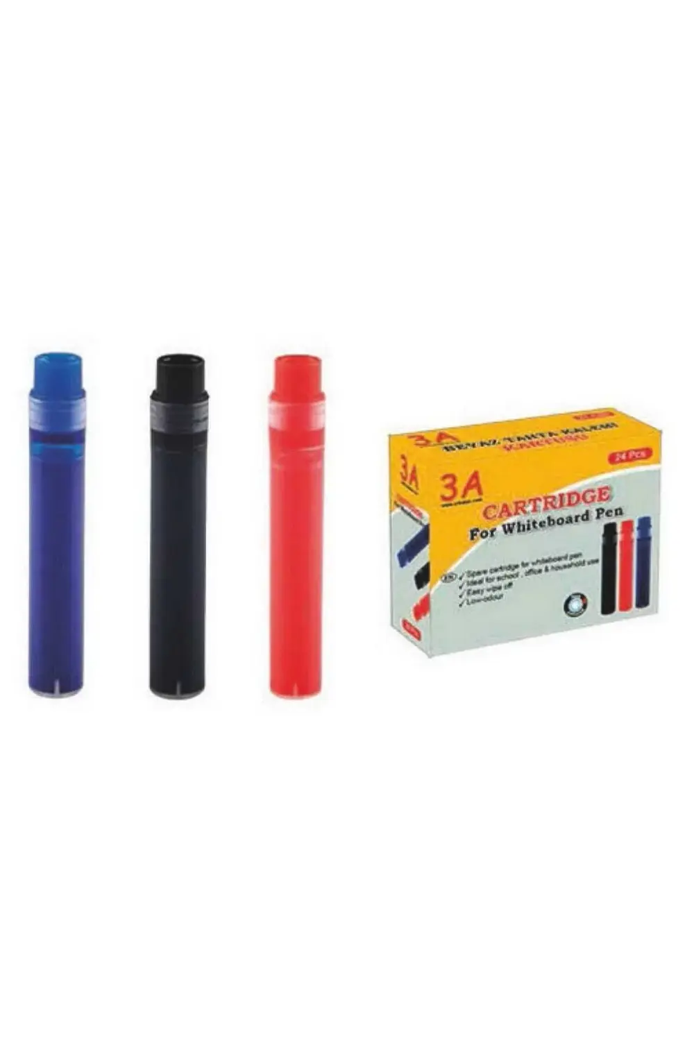 Beyaz Tahta Kalemi Tüpü 24 Lü Kutu Kartuş