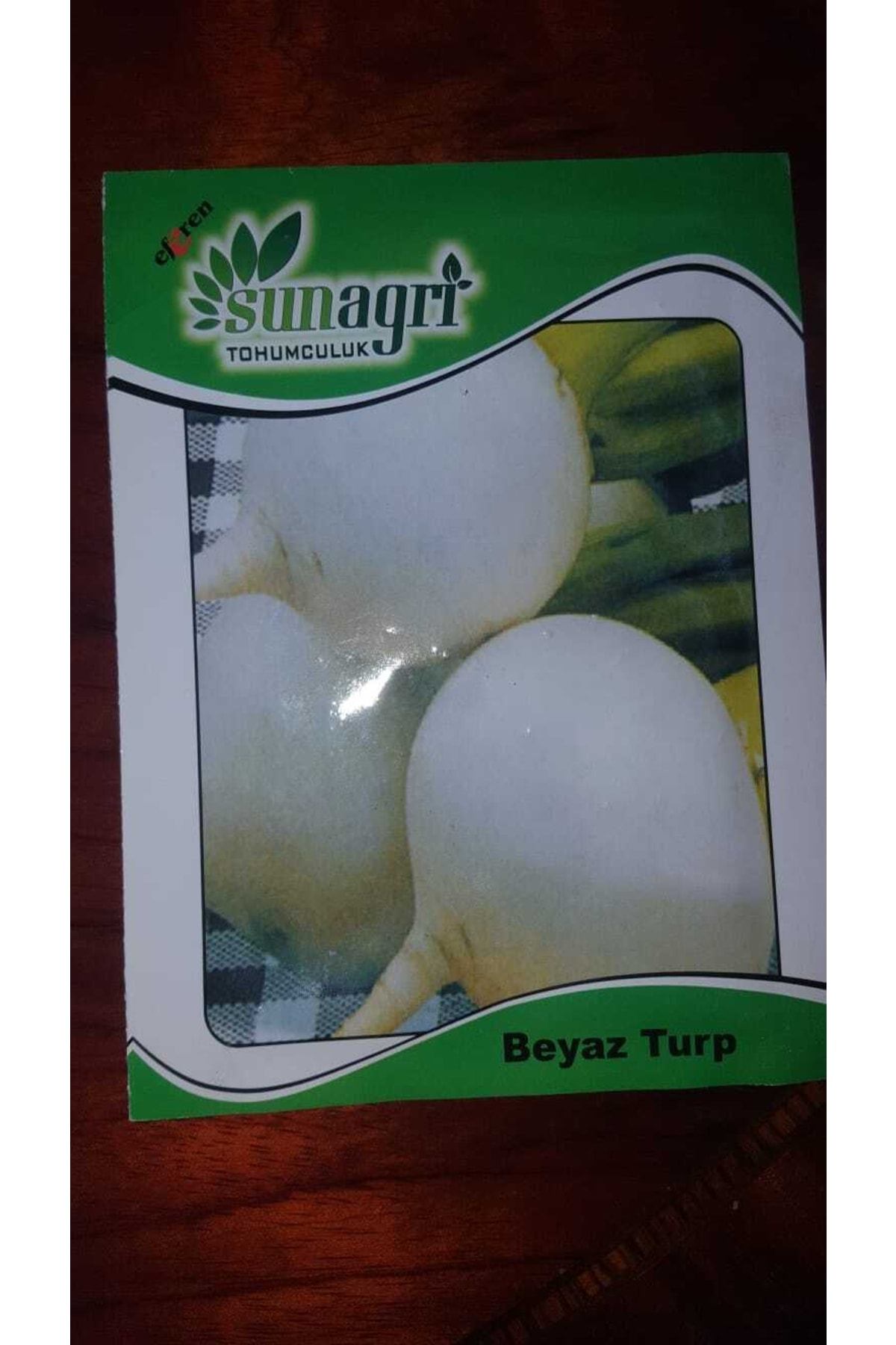 Beyaz Turp Tohumu 1 Paket %100 Yüksek Verimlidir.