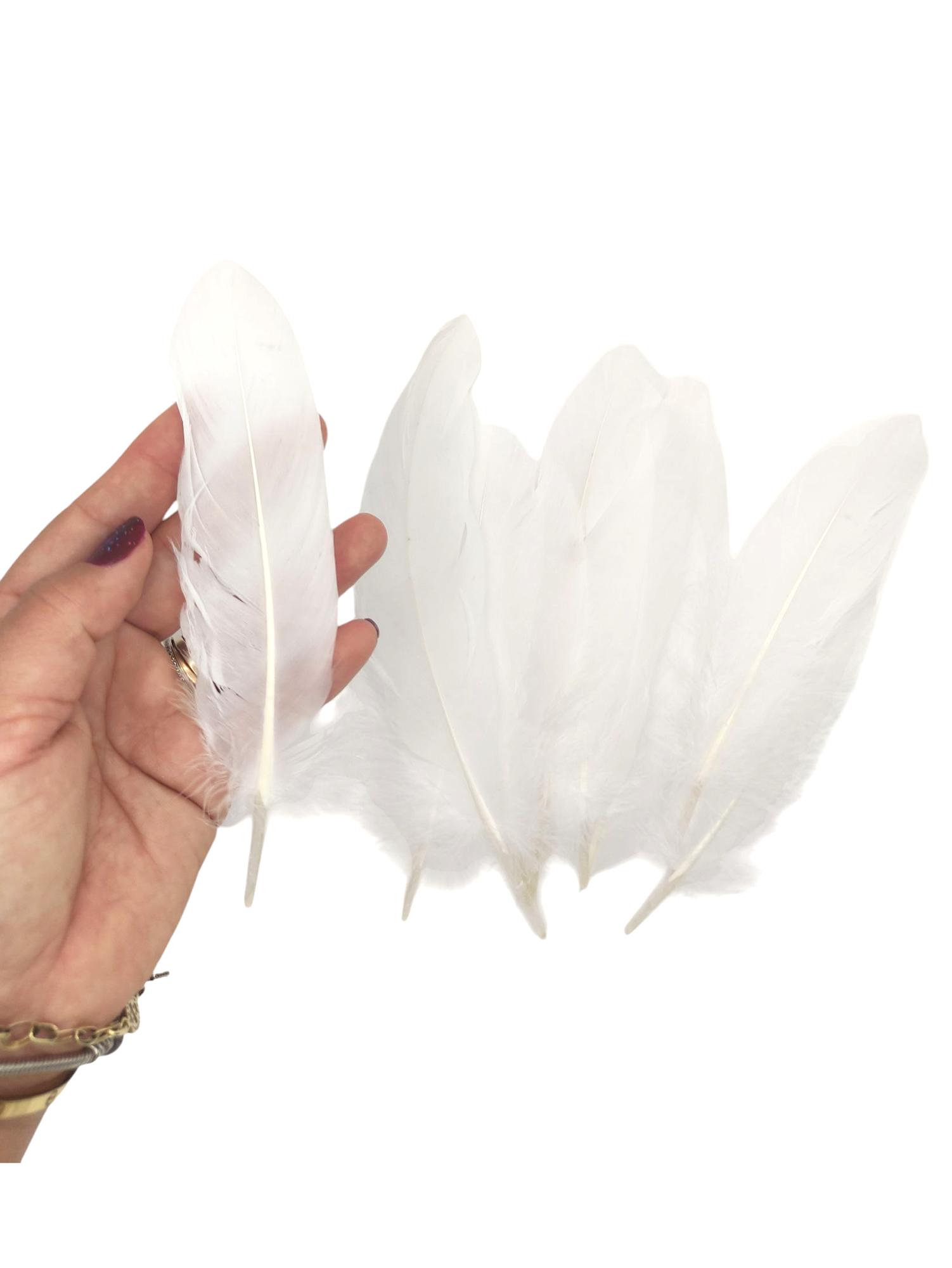 Beyaz Tüy El İşi Tüyleri, Okul Öncesi Etkinlik Tüy 10 Lu - 1 Pake