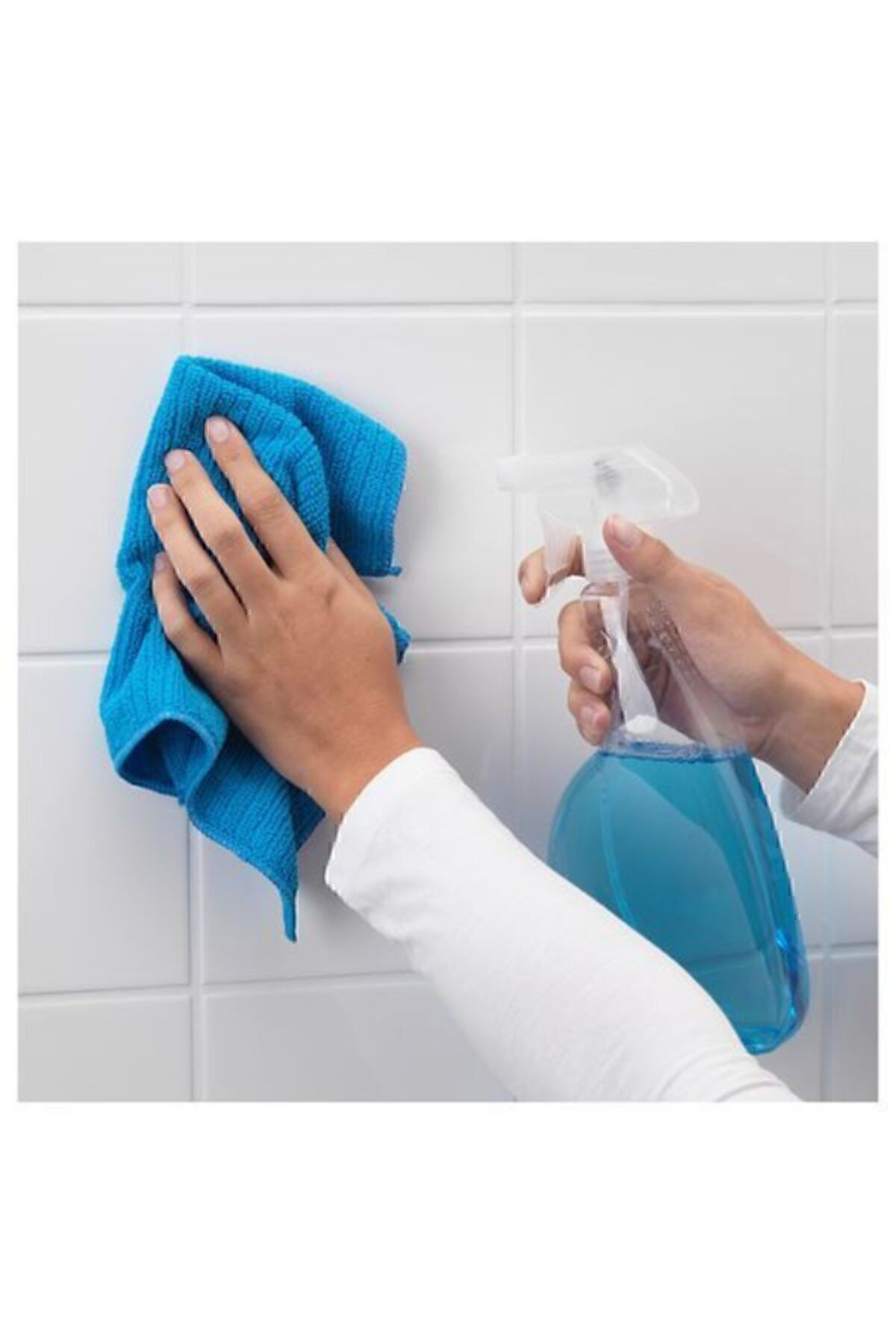 İkea Beyaz Vantuzlu Yapiştirmali Duvar Aski 2Li