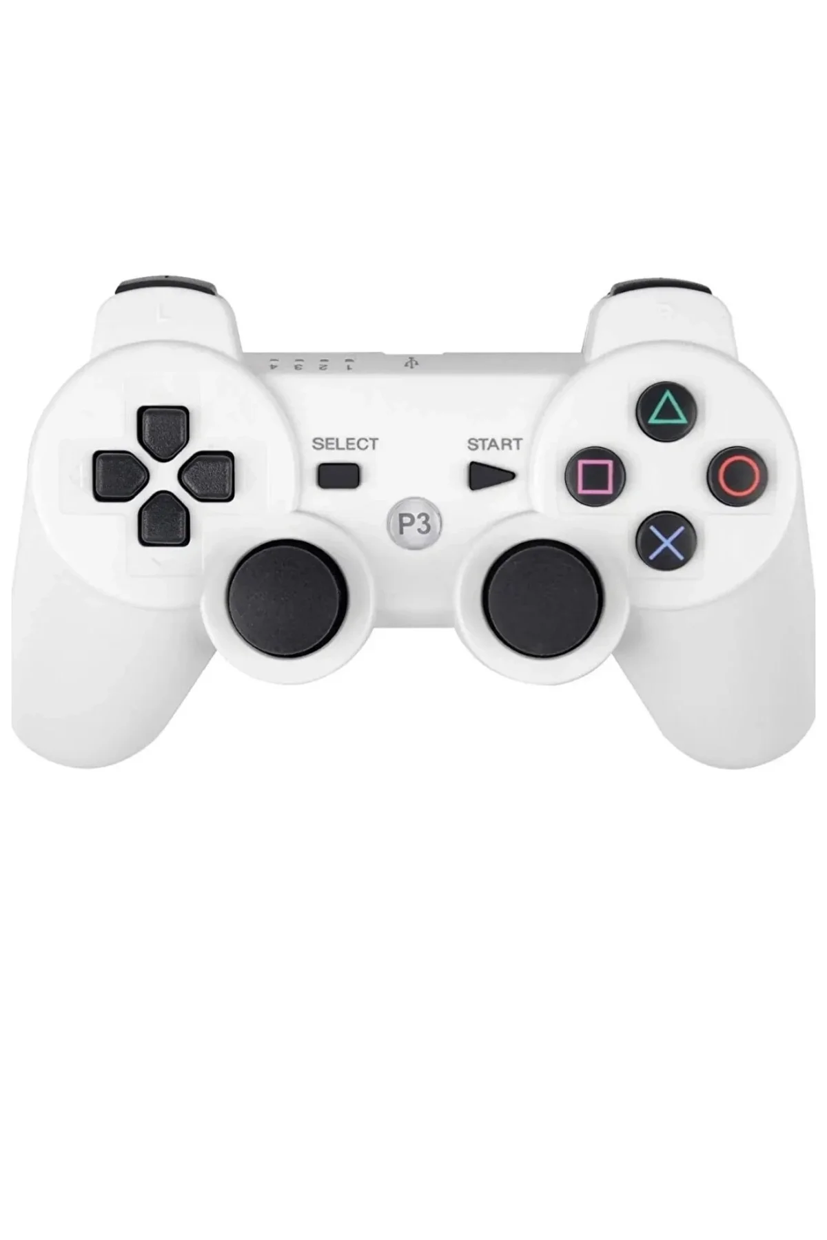Beyaz wireless joystick hızlı şarj özellikli Playstation 3 uyumlu 1 yıl garantili