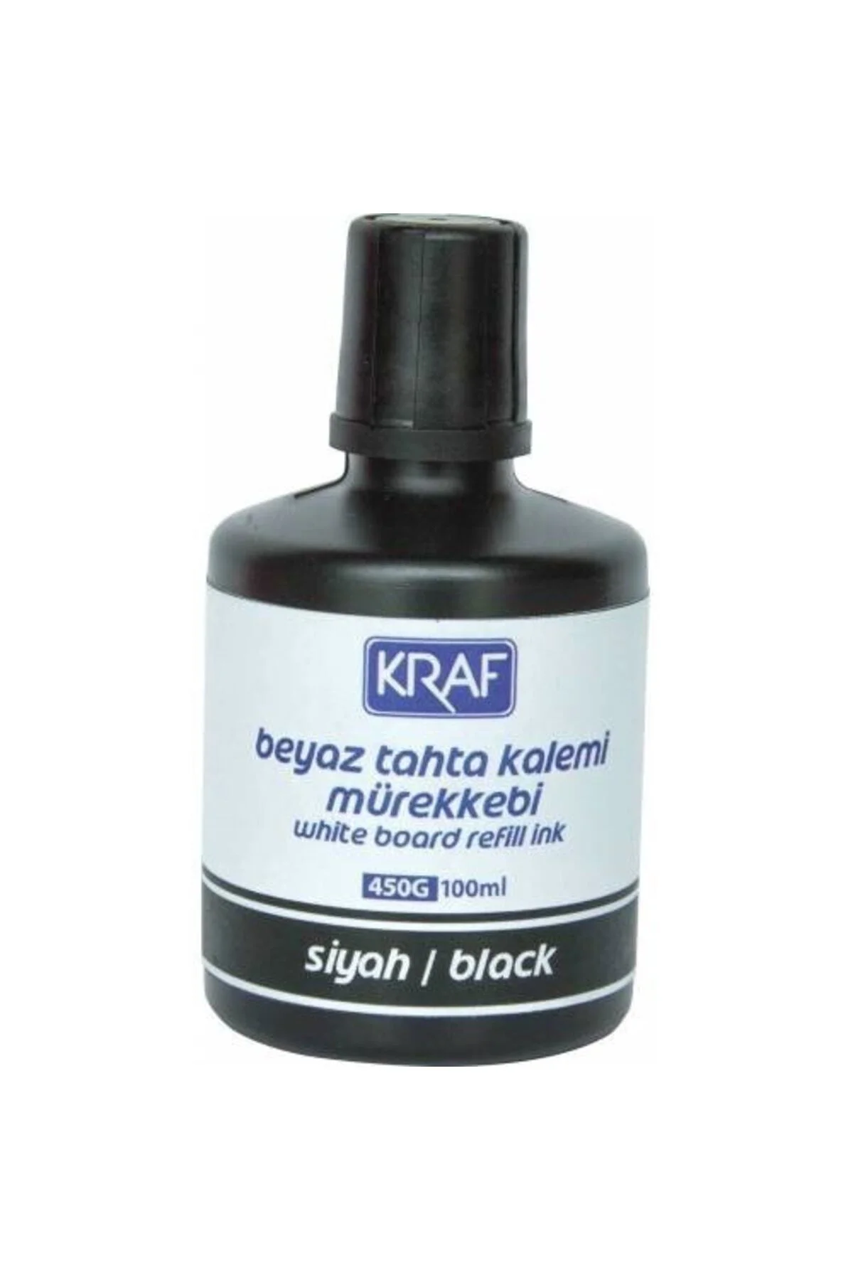 Beyaz Yazı Tahtası Mürekkebi Siyah 100 Ml