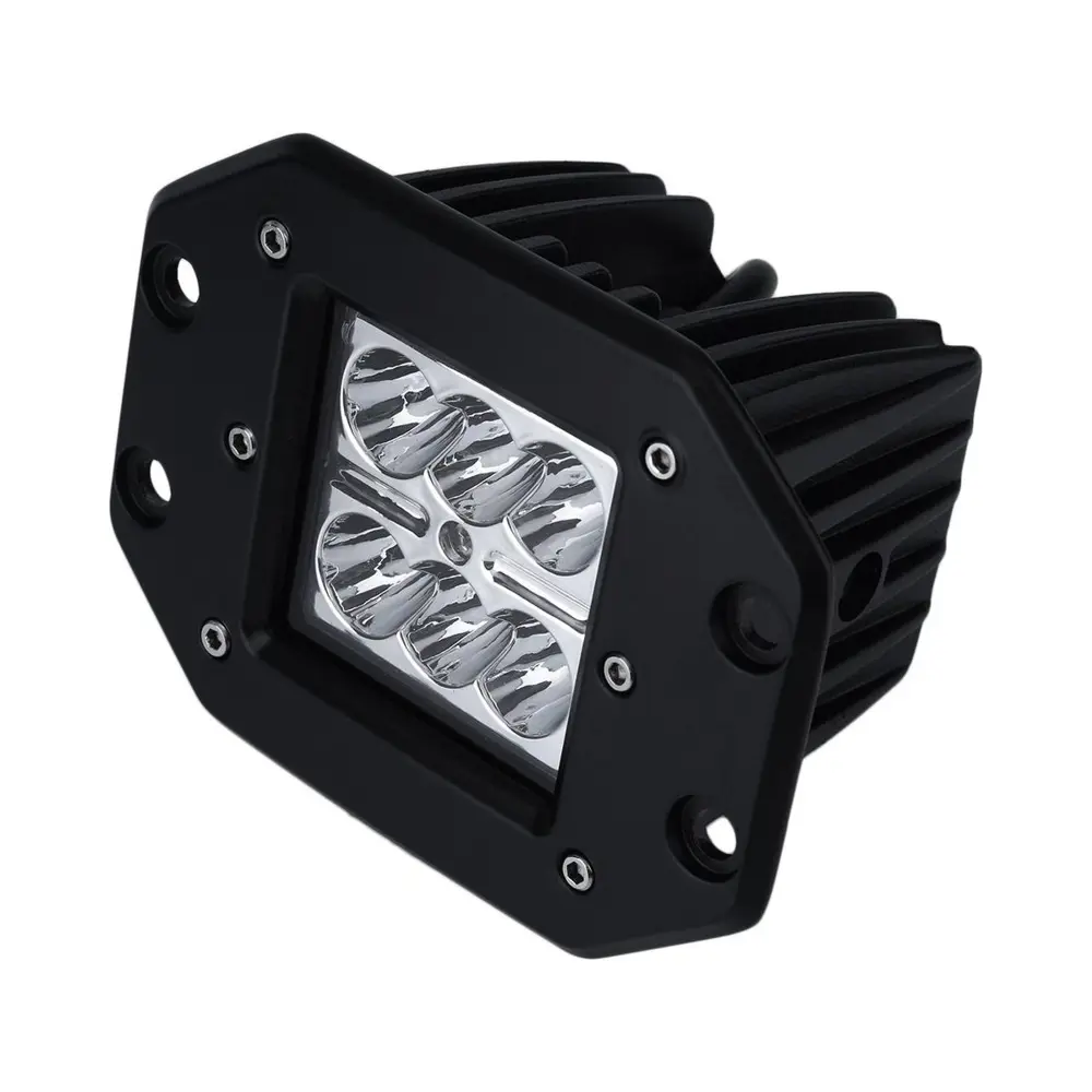 BEYAZLED Off ROAD GÖMME SİS FARI Farı PROJEKTÖR 6 LED 10-30V 18W