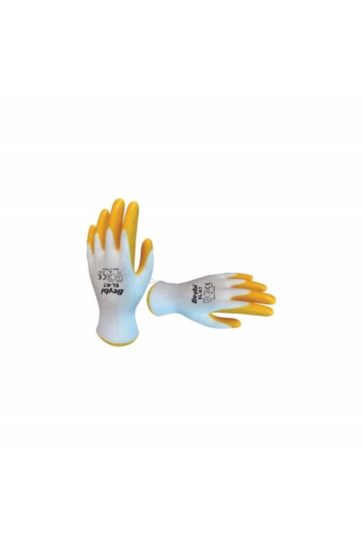 Beybi Nitril Poly Pn7 10beden Beyaz Sarı Fiyatı, Yorumları ve Özellikleri