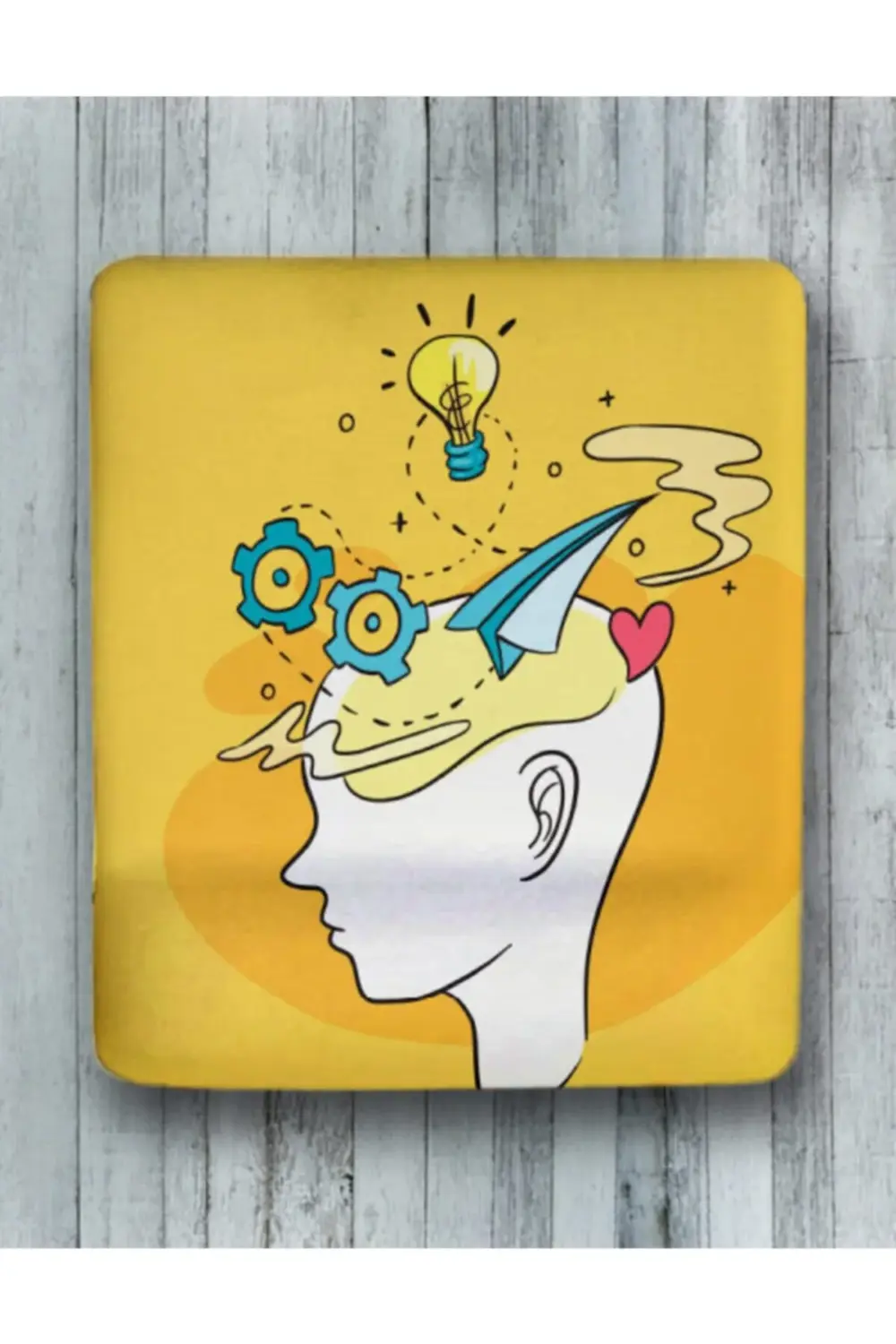 Beyin Fırtınası Bilek Destekli Mouse Pad