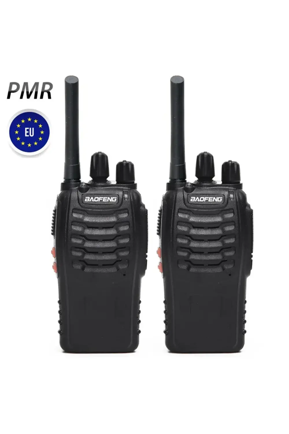 BF-88E  USB ŞARJ TABLALI 2 Adet PMR Lisanssız El Telsizi Kulaklık
