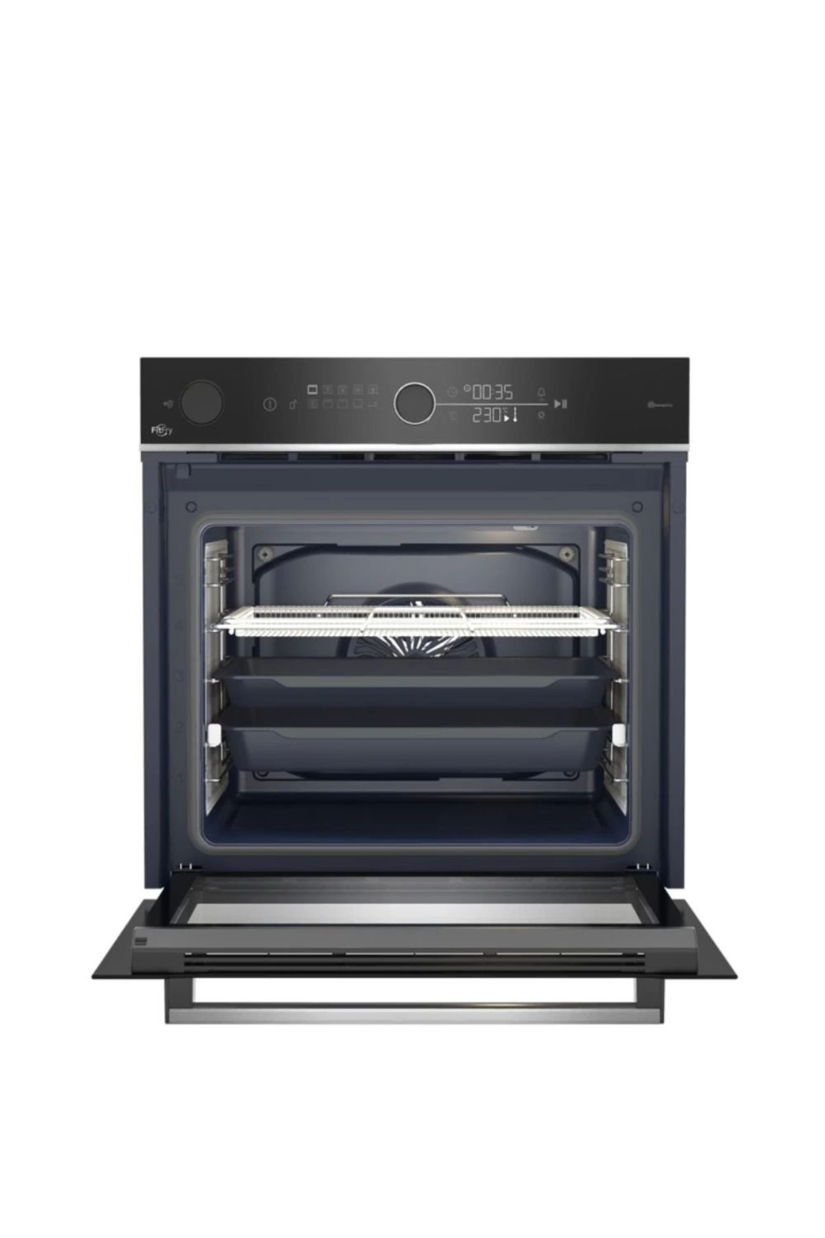 Beko Bfc 741 S Beyond Fitfry Siyah Ankastre Firin