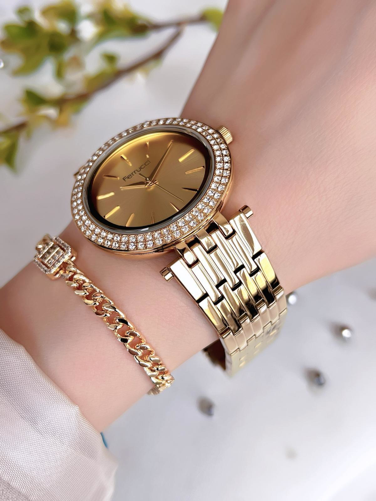 BFC.13220M.1 Ferrucci Kadın Kol Saat 30 Mt Suya Dayanıklı Çelik K