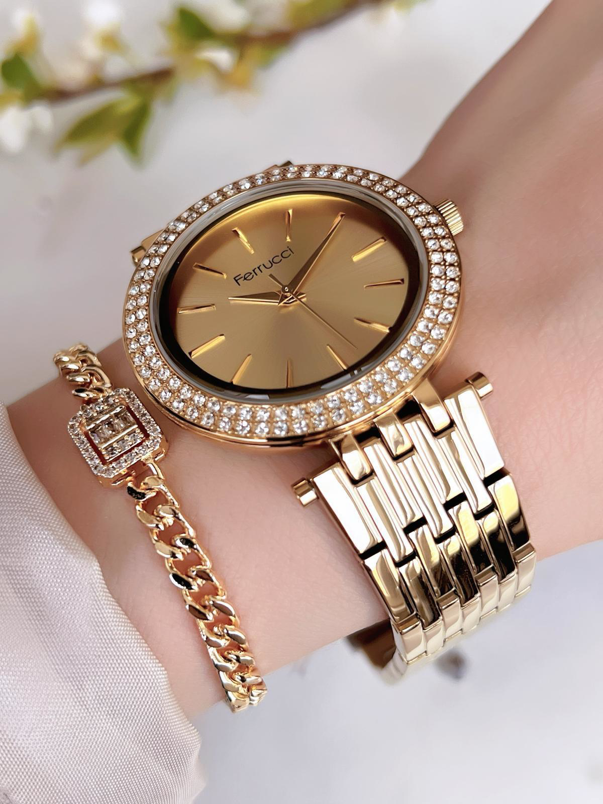 BFC.13220M.1 Ferrucci Kadın Kol Saat 30 Mt Suya Dayanıklı Çelik K