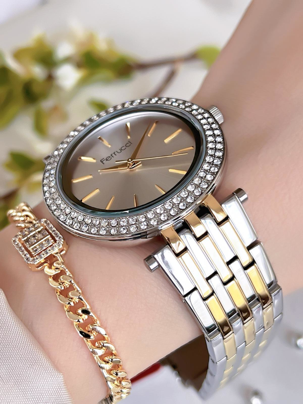 BFC.13220M.5 Ferrucci Kadın Kol Saat 30 Mt Suya Dayanıklı Çelik K