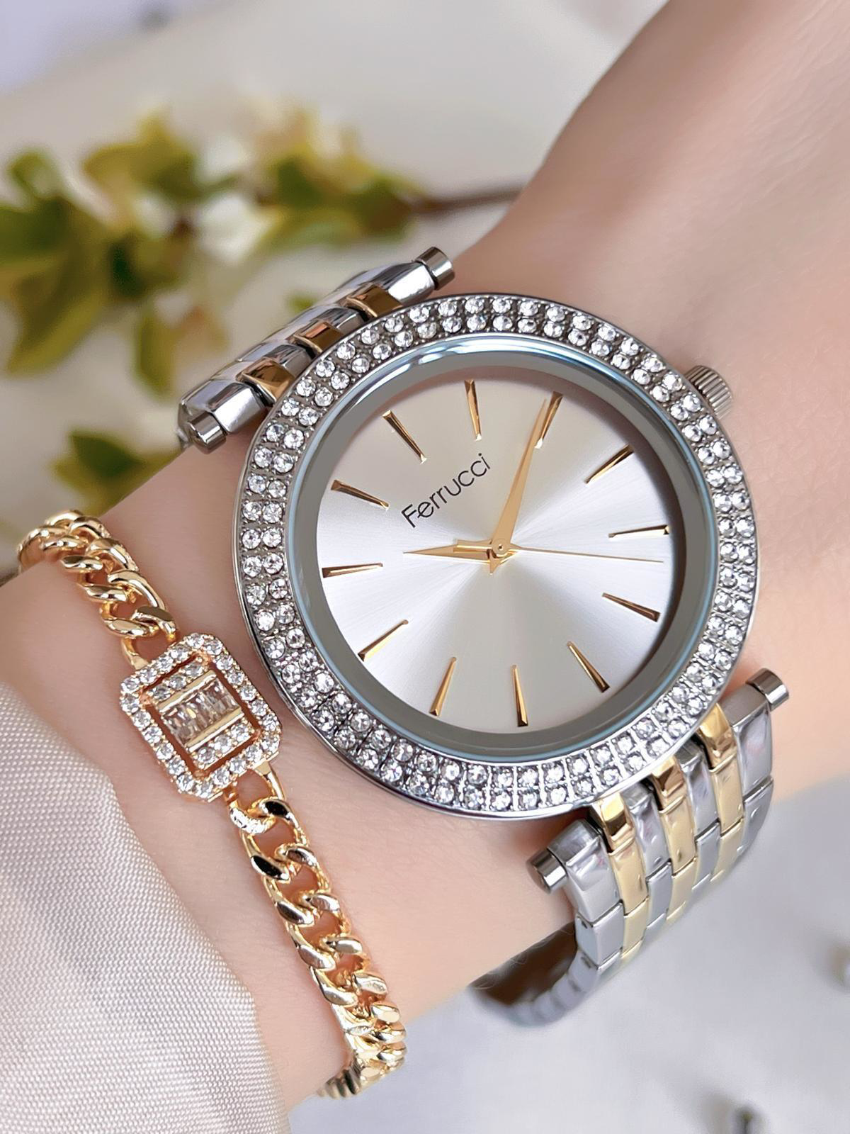 BFC.13220M.5 Ferrucci Kadın Kol Saat 30 Mt Suya Dayanıklı Çelik K