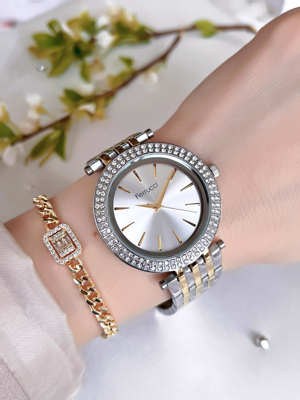 BFC.13220M.5 Ferrucci Kadın Kol Saat 30 Mt Suya Dayanıklı Çelik K