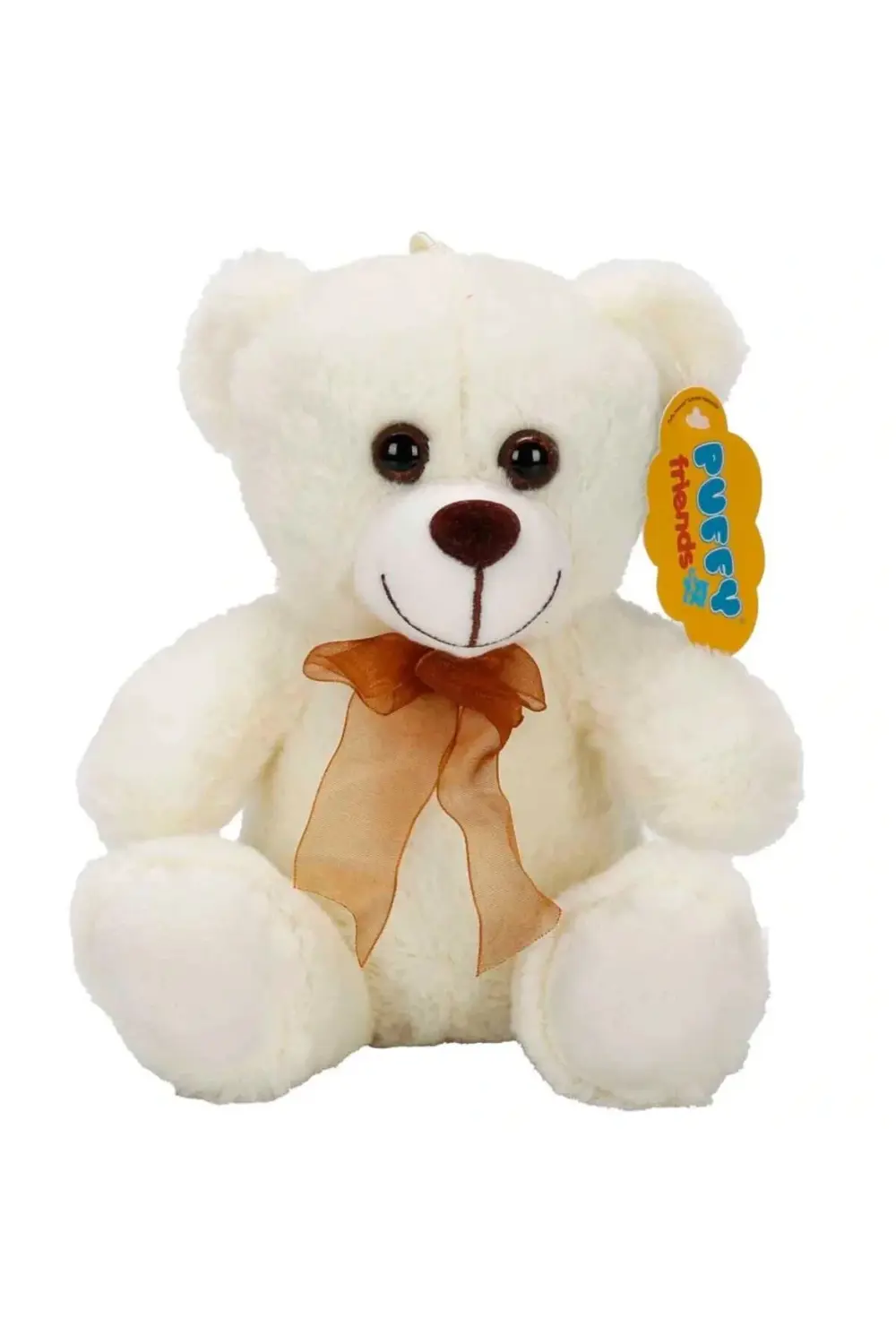 Bfs 0998 Peluş Ayi Oturan Kurdeleli 21Cm 2R