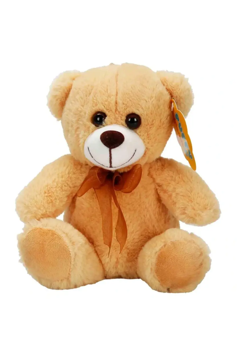 Bfs 0998 Peluş Ayi Oturan Kurdeleli 21Cm 2R