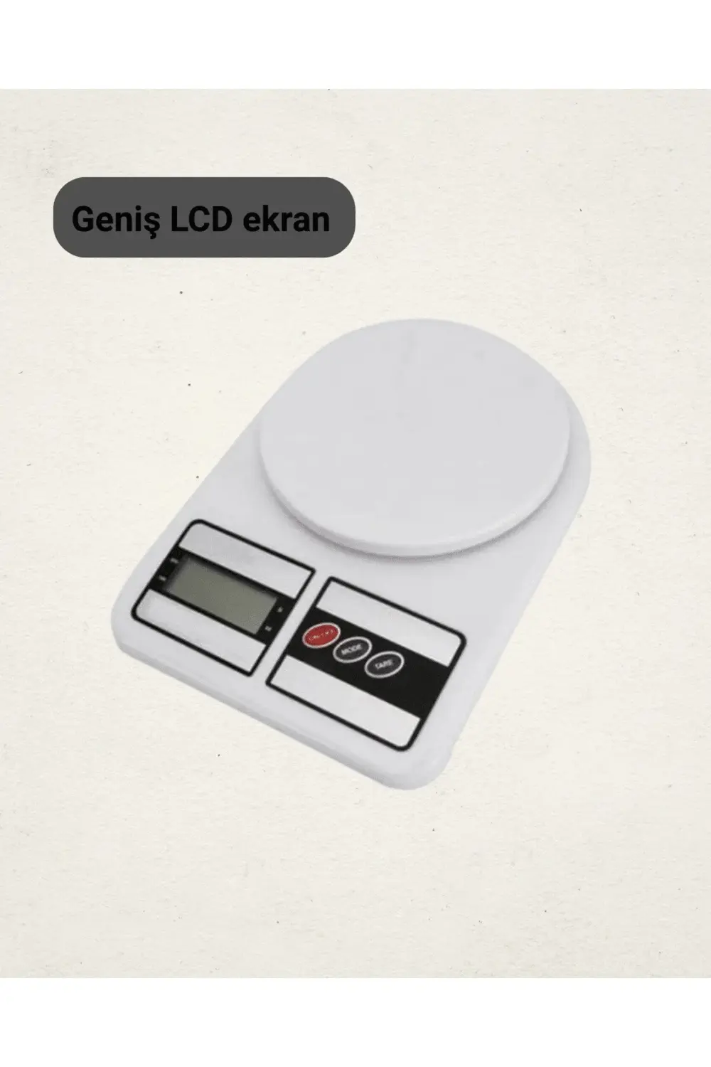 BFS 10 Kg Kapasiteli LCD Ekranlı Dijital Mutfak Tartıs